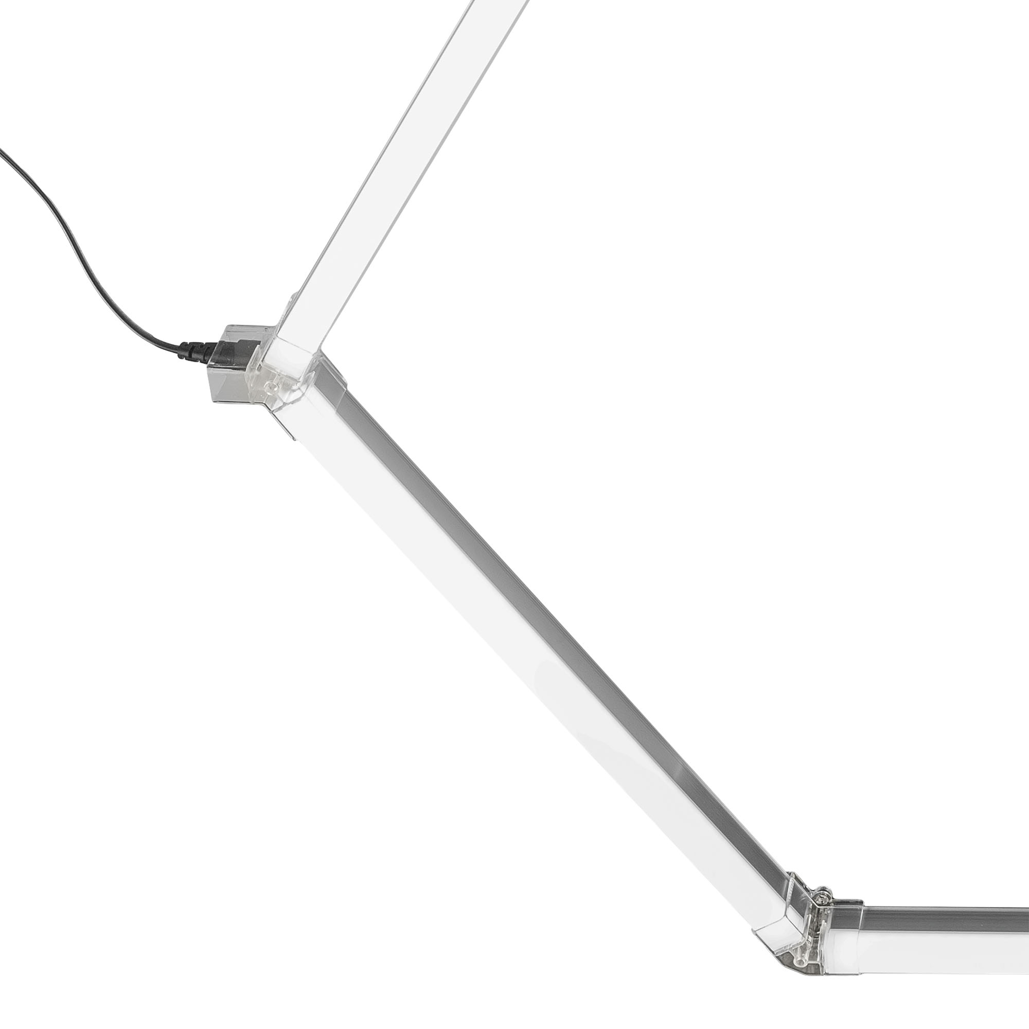 SET DI PLAFONIERE ESAGONALI A LED - immagine 3