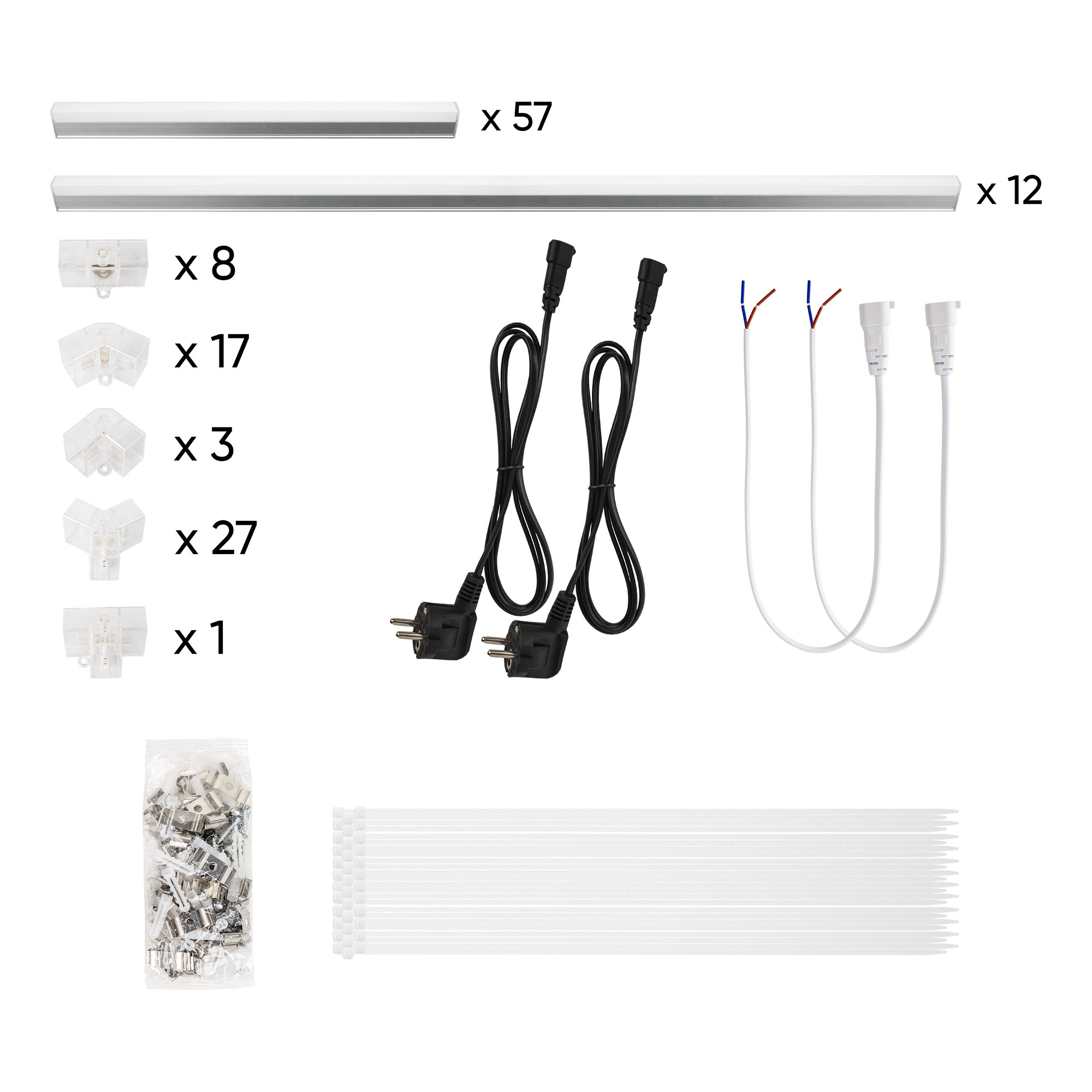 SET DI PLAFONIERE ESAGONALI A LED - immagine 4