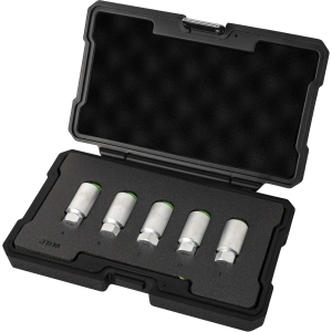 SET DI 5 CHIAVI A BUSSOLA PER BULLONI DI BLOCCO RUOTA PER TESLA 3, S, X