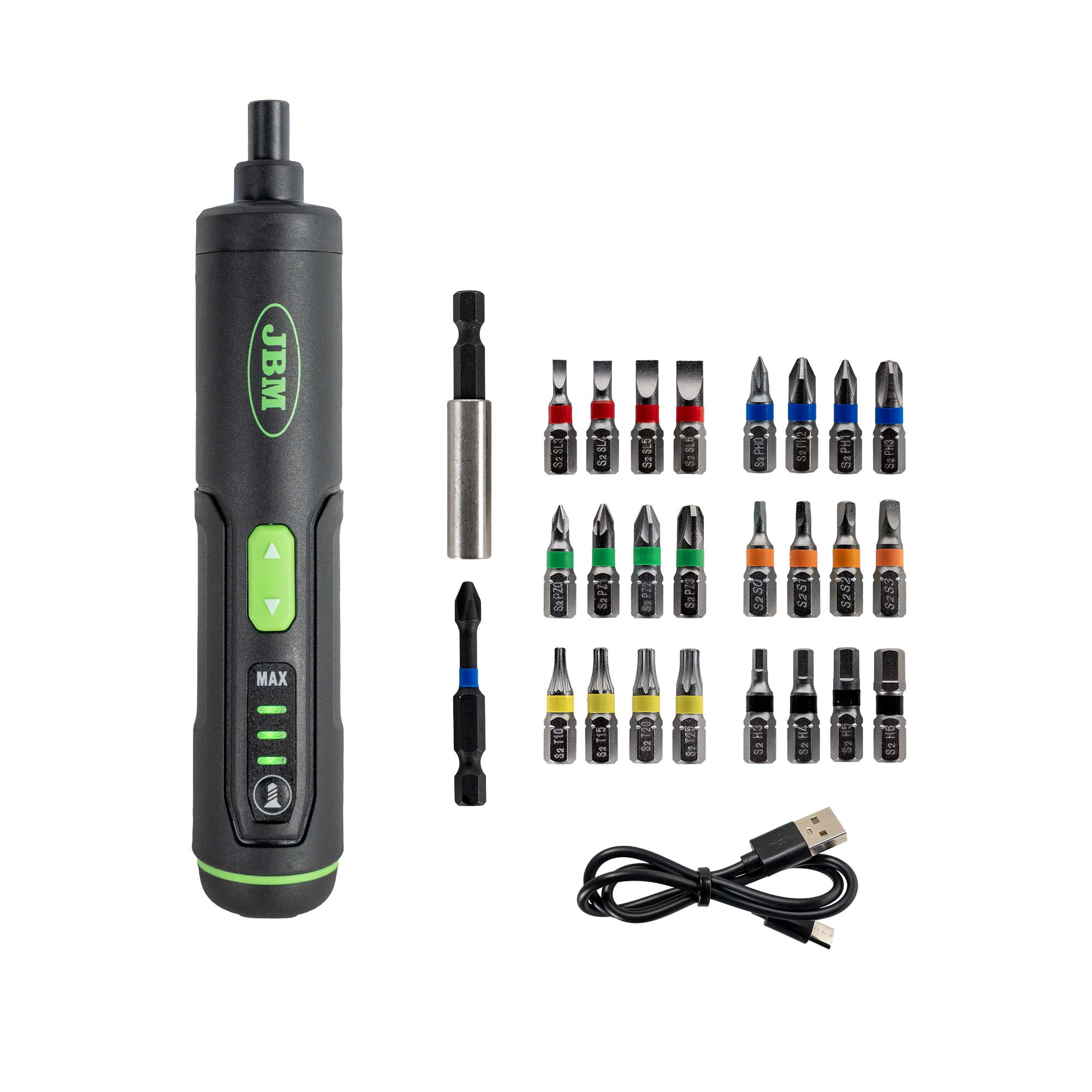 CACCIAVITE A BATTERIA A 3 VELOCITÀ CON PUNTE - immagine 3