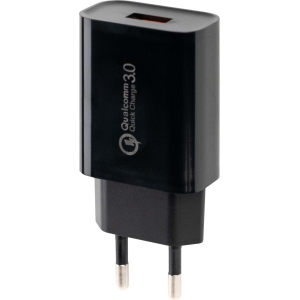 CARICATORE CON ADATTATORE USB PER RICARICA RAPIDA 9V / 2A