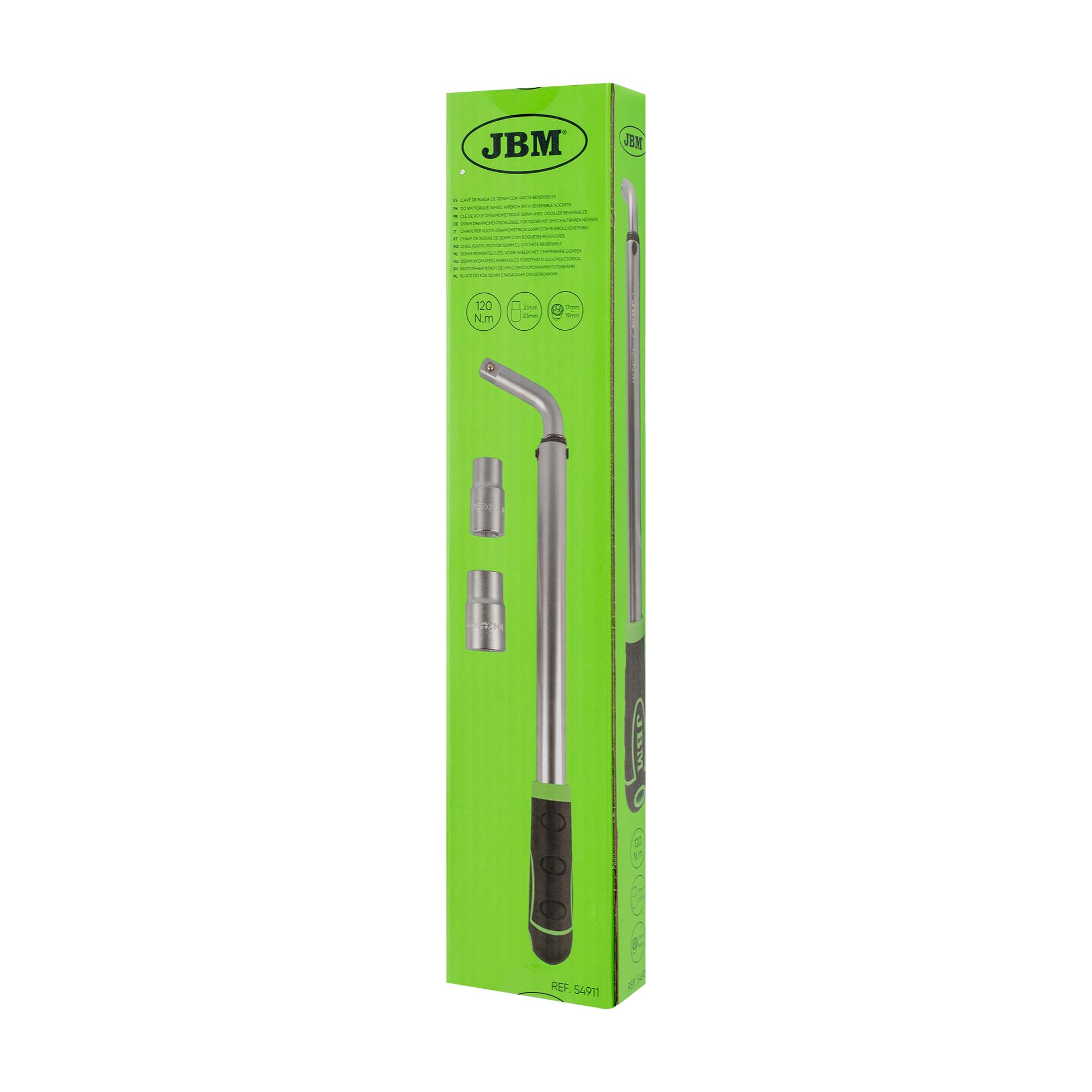 CHIAVE PER RUOTE DINAMOMETRICA 120NM CON BUSSOLE REVERSIBILI - immagine 4