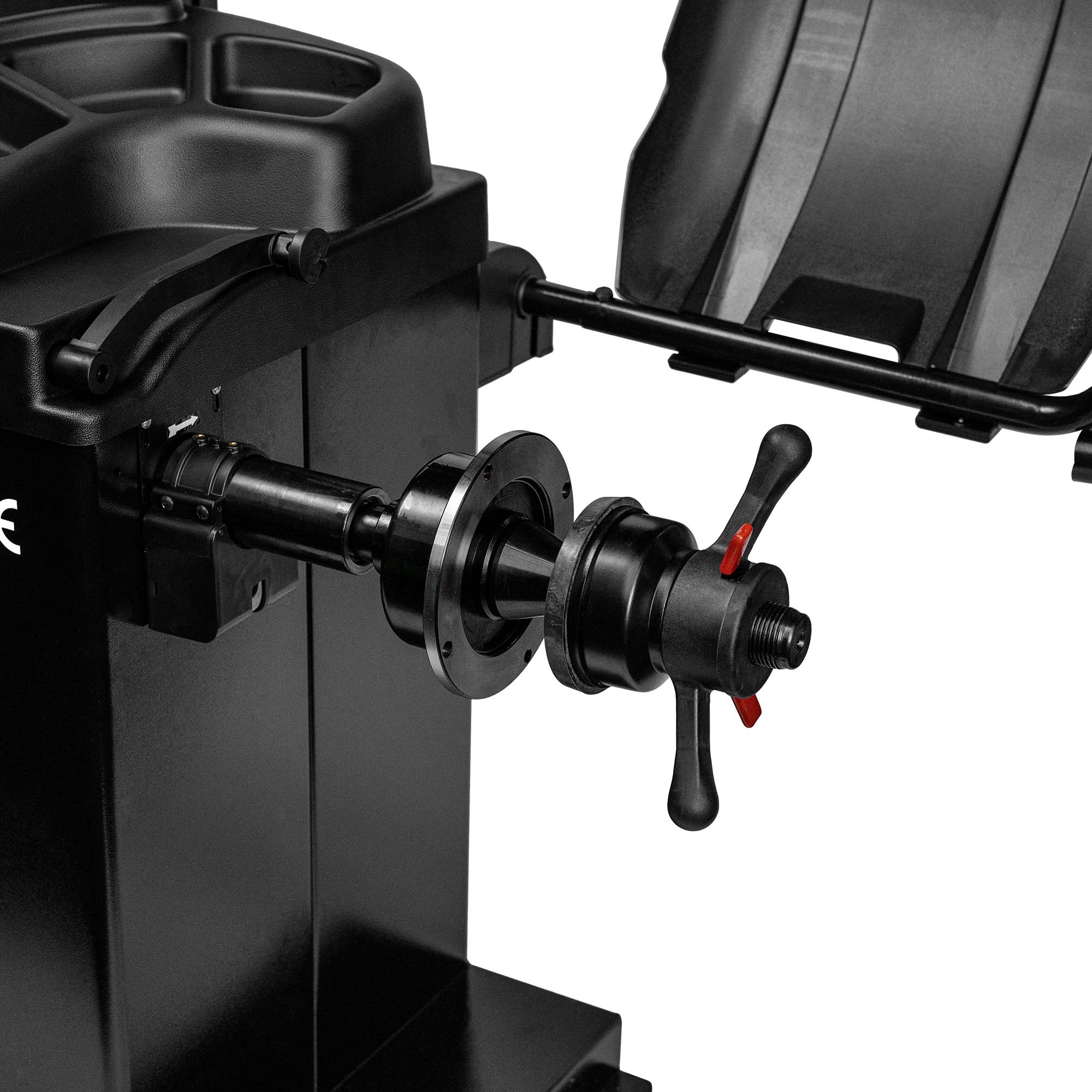 EQUILIBRATRICE RUOTE DIGITALE CON PEDALE FRENO E LASER - immagine 3