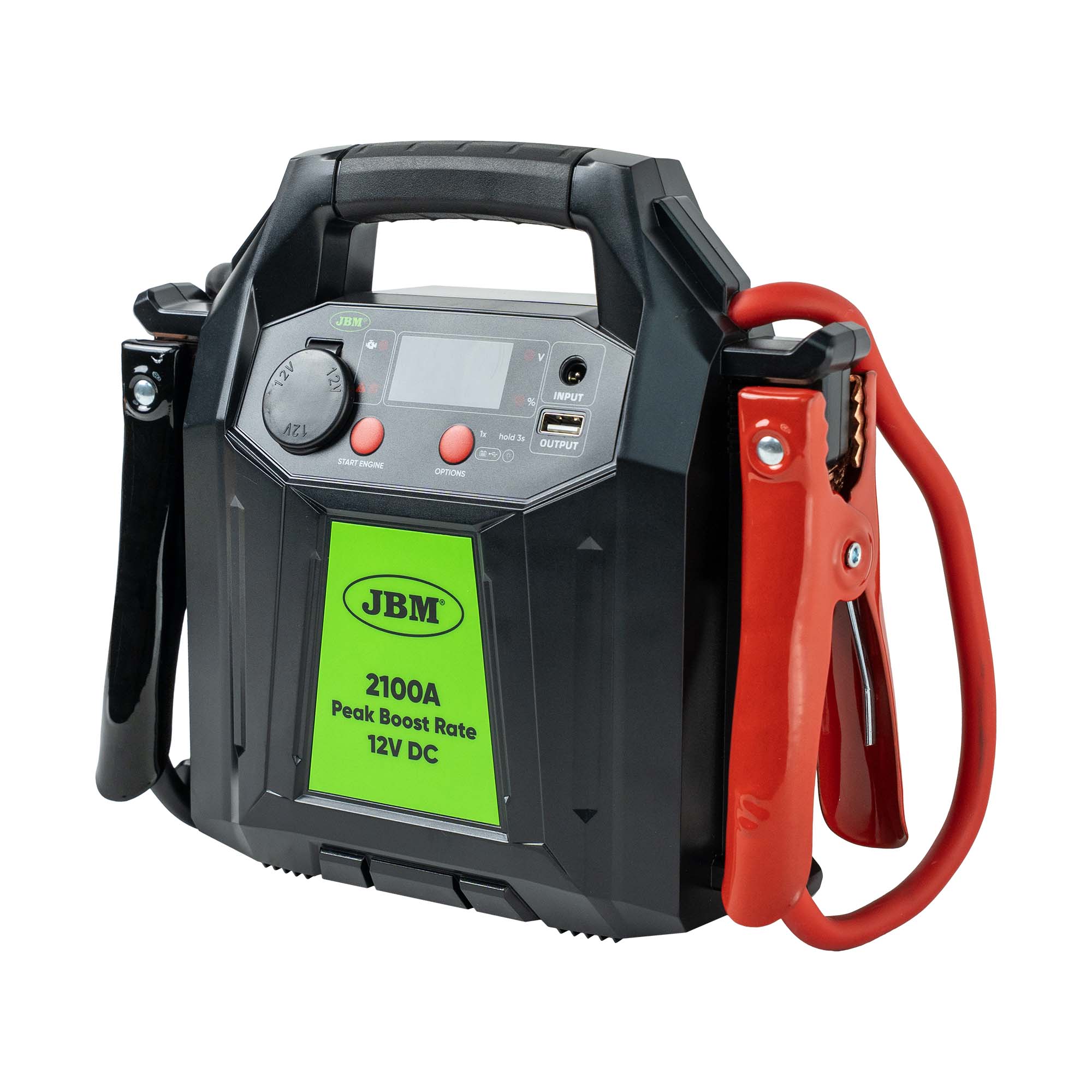AVVIATORE MULTIFUNZIONE PER VEICOLI CON DISPLAY DIGITALE E BATTERIA AL LITIO DA 16.000MAH – 12V