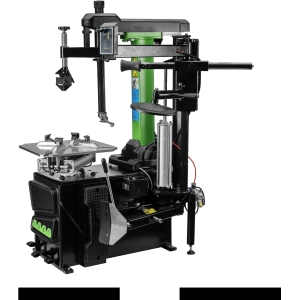 SMONTAGOMME CON TORRE BASCULANTE AUTOMATICA E BRACCIO AUSILIARIO 380V