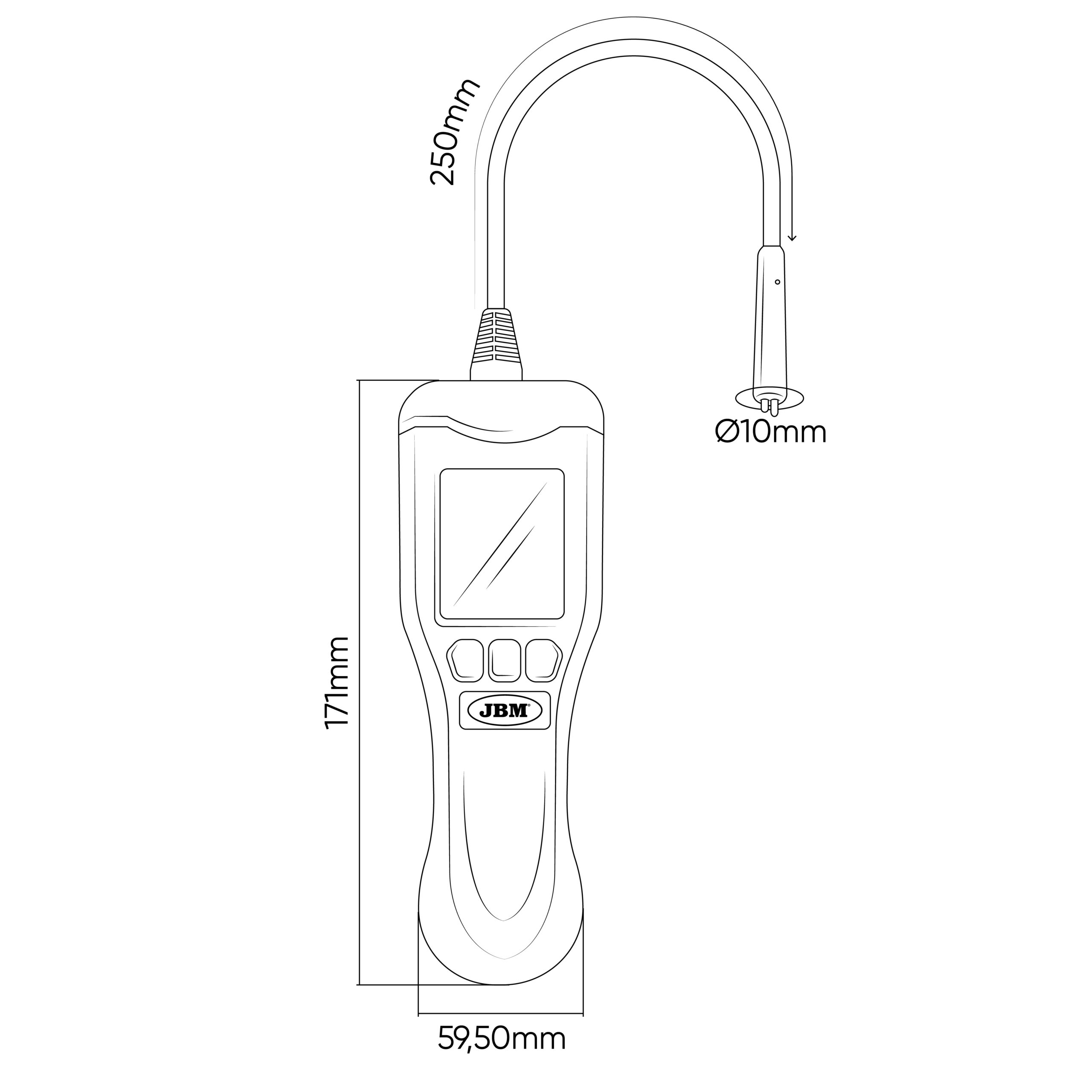 TESTER DIGITALE PER LIQUIDO FRENI CON DISPLAY HD E LETTURA RAPIDA - immagine 5