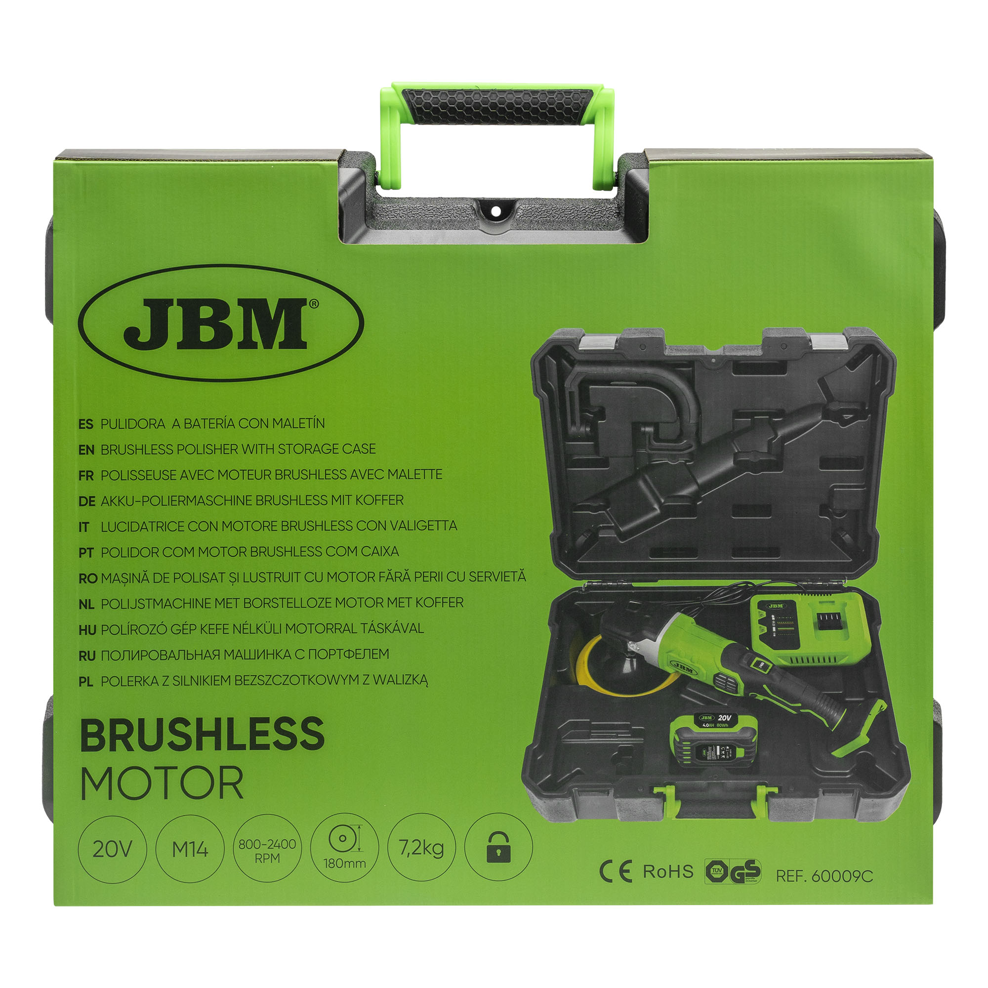 LUCIDATRICE BRUSHLESS A BATTERIA CON CUSTODIA - immagine 5