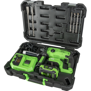 MARTELLO PERFORATORE BRUSHLESS A BATTERIA CON CUSTODIA