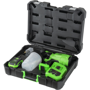 SPRUZZATORE DELLA VERNICE A BATTERIA CON CUSTODIA