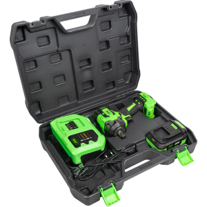 AVVITATORE PNEUMATICO BRUSHLESS A BATTERIA 1/2" 800NM CON VALIGETTA