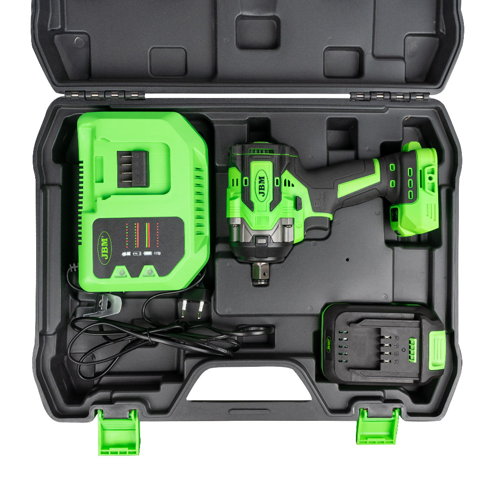 AVVITATORE PNEUMATICO BRUSHLESS A BATTERIA 1/2" 800NM CON VALIGETTA - immagine 2