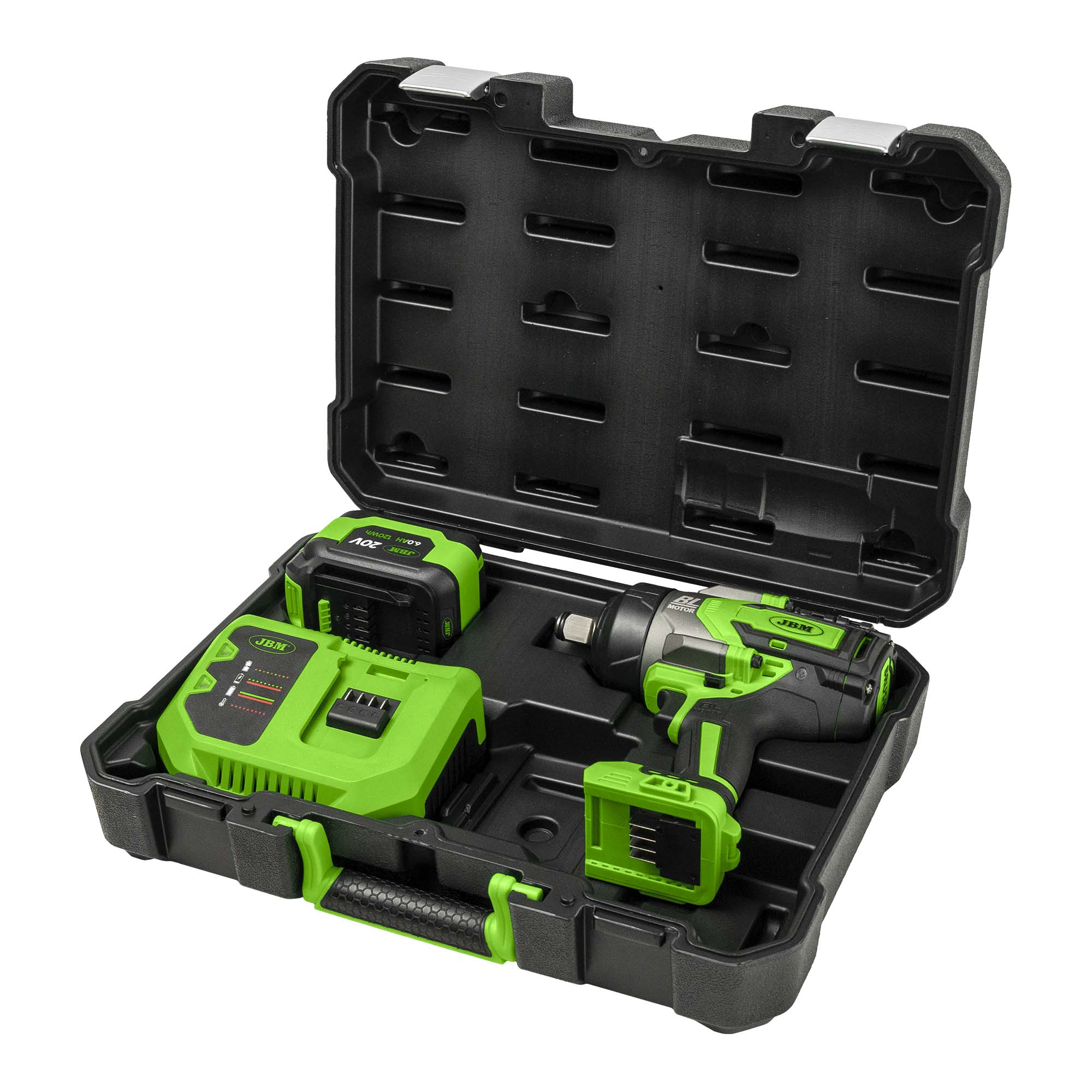 AVVITATORE PNEUMATICO BRUSHLESS A BATTERIA 3/4" 1300NM CON VALIGETTA