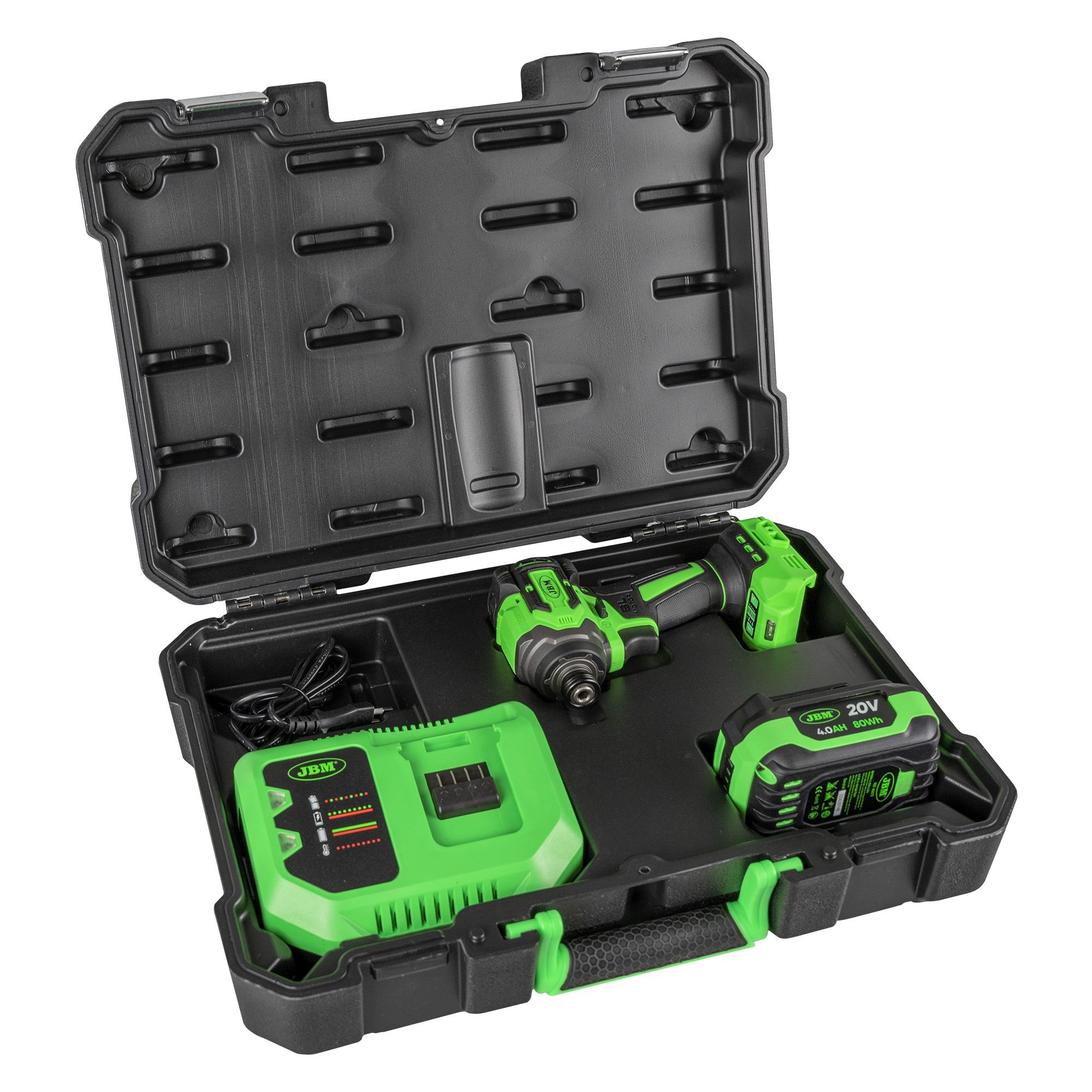 AVVITATORE A IMPULSI A BATTERIA 1/4" 230NM CON VALIGETTA