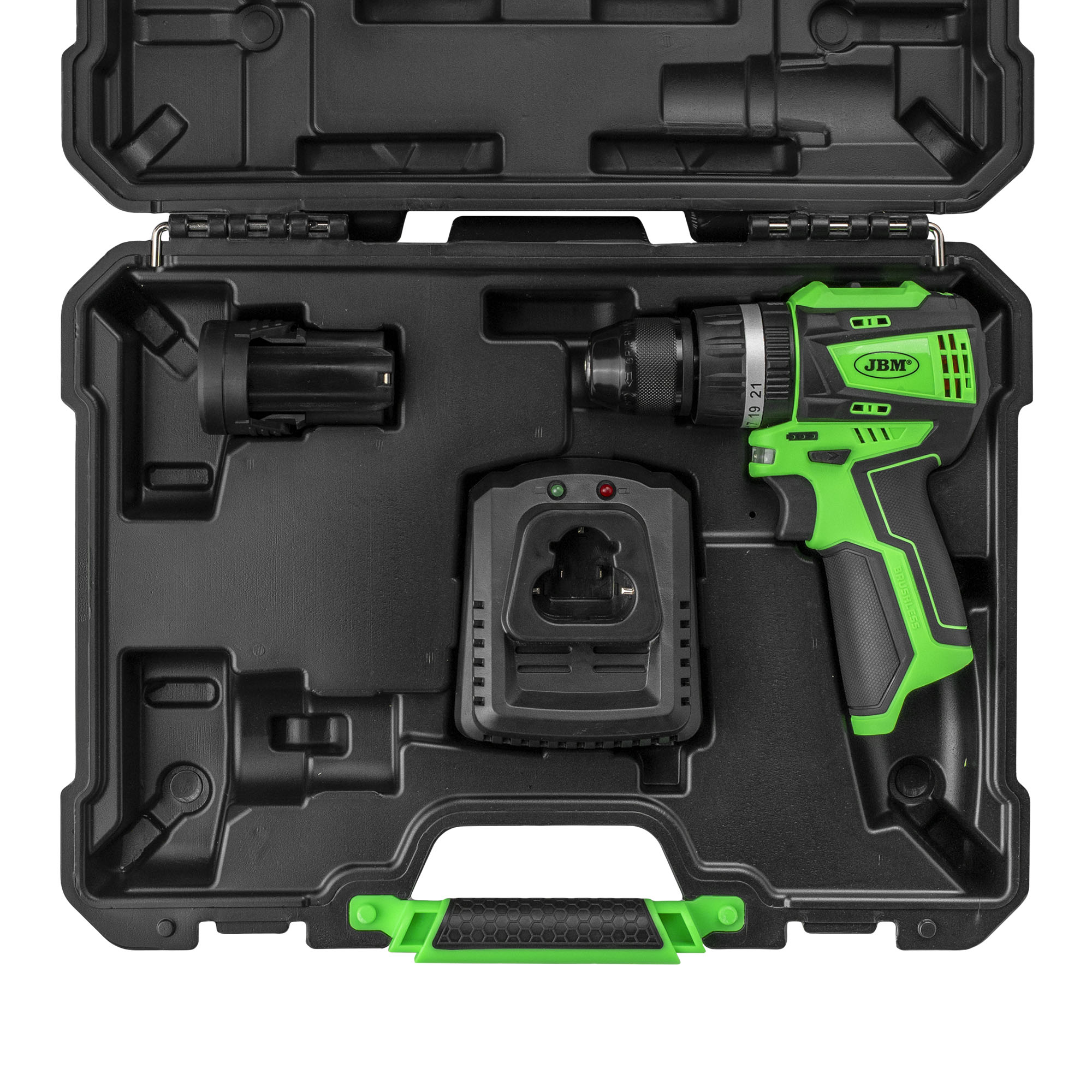 TRAPANO A PERCUSSIONE 12V BRUSHLESS CON CUSTODIA - immagine 2