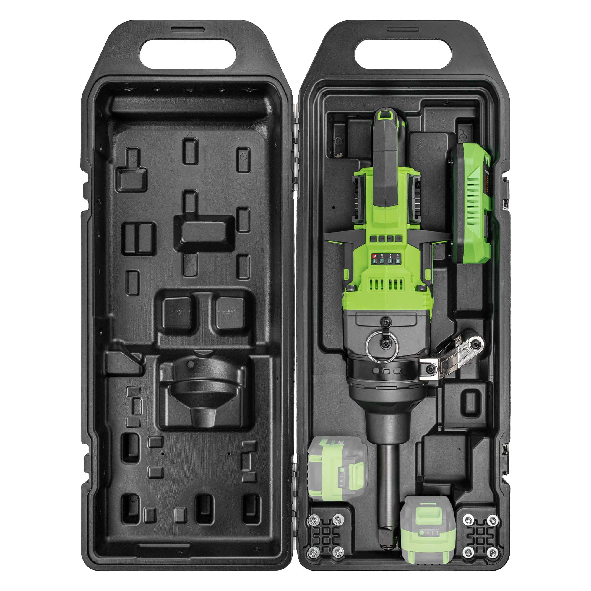 AVVITATORE AD IMPULSI BRUSHLESS A BATTERIA 1" 4000NM CON VALIGETTA SENZA BATTERIA - immagine 2