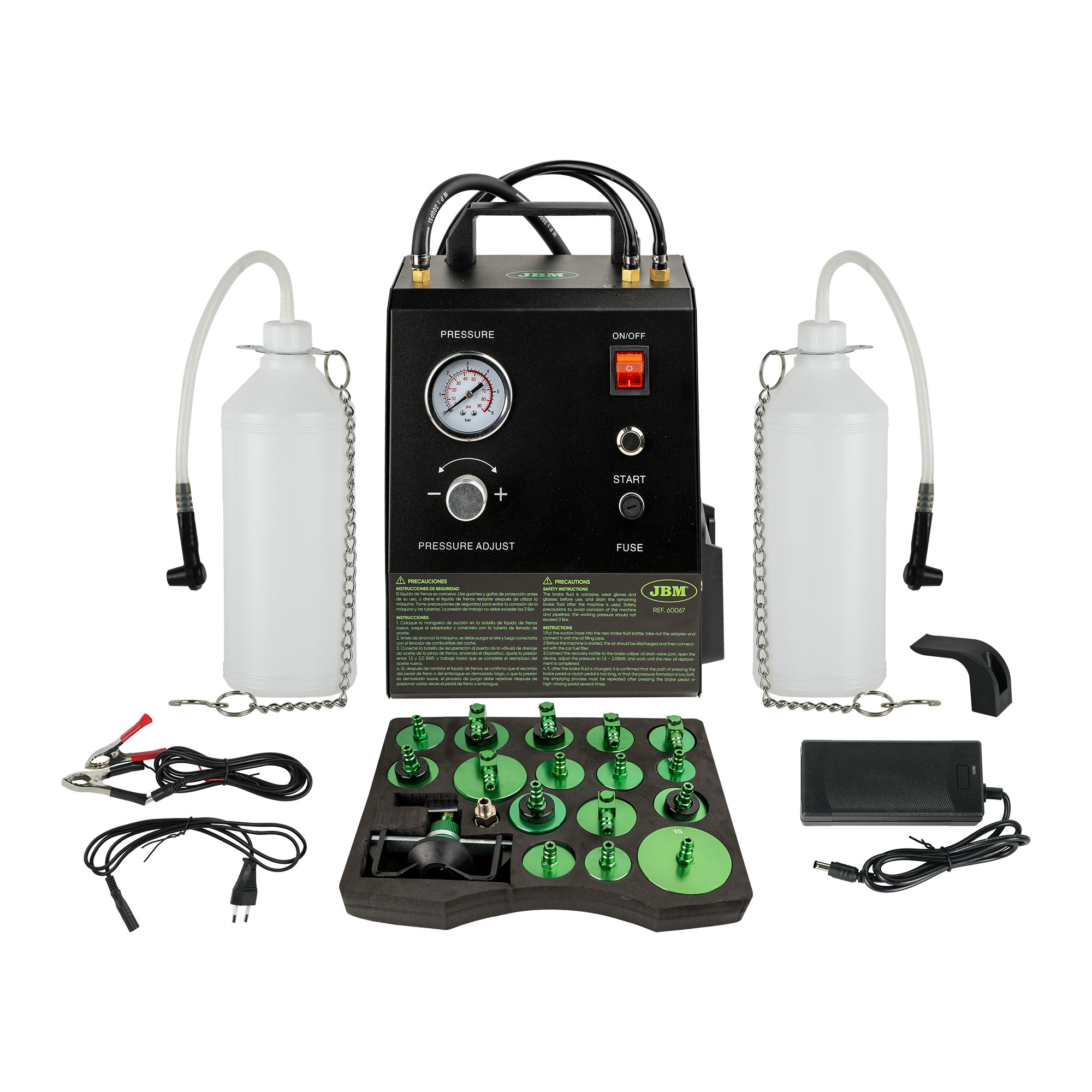 60067 SPURGATORE FRENI ELETTRICO A BATTERIA + 60013 BATTERIA AGLI IONI DI LITIO DA 4.0 AH - immagine 3