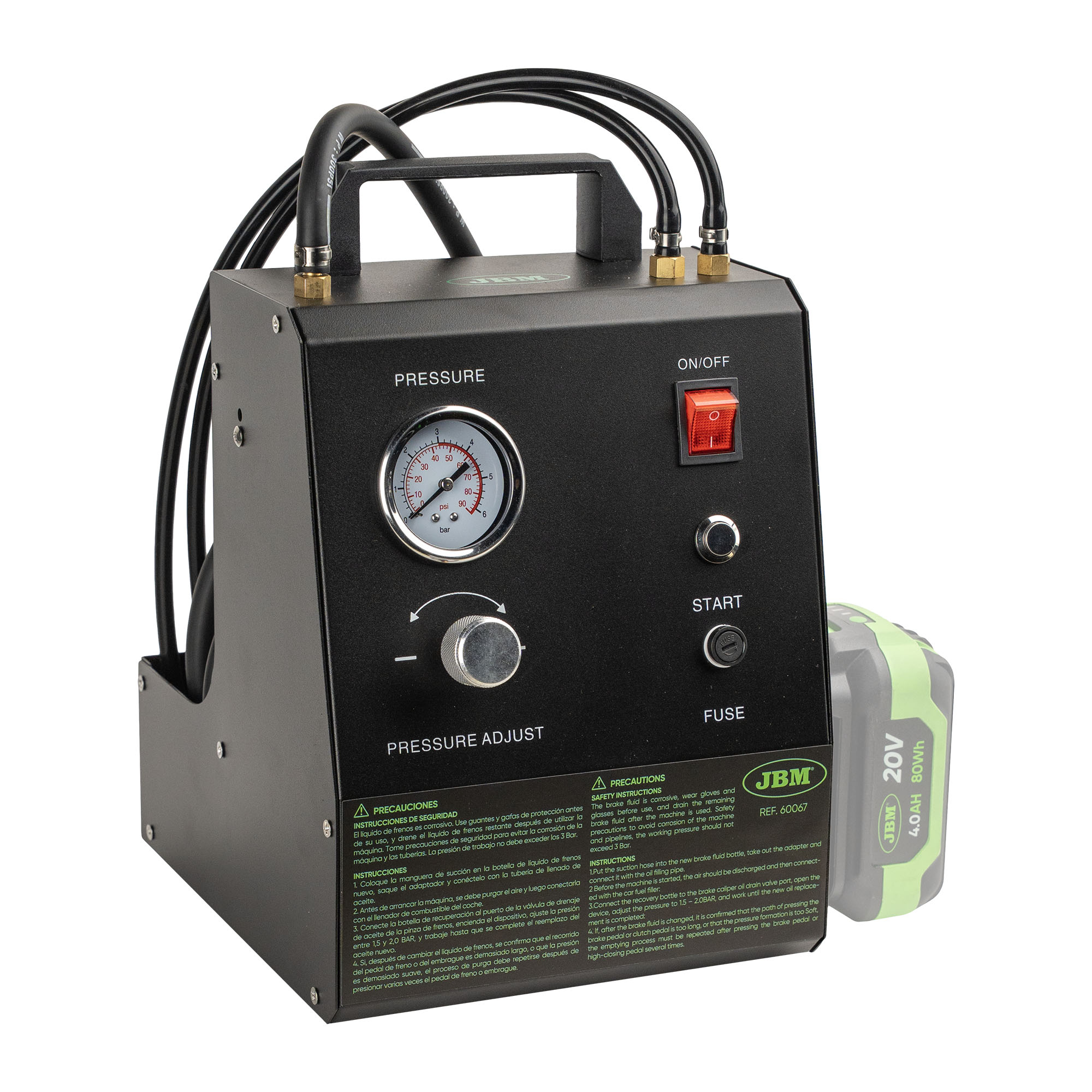 SPURGATORE FRENI ELETTRICO A BATTERIA - immagine 2