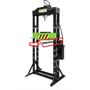 LEVA PER PRESSA DA OFFICINA 20/30 TONNELLATE (RIF. 53590/53684)