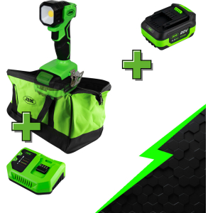 PROMO ELECTR: TORCIA DA LAVORO PORTATILE 60035 + 60013 + 60016 + 53782