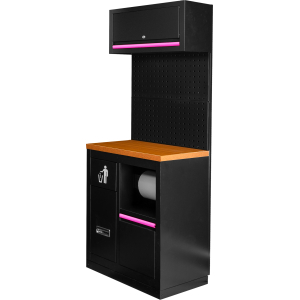 SET DI MOBILI MODULARI (7 PEZZI) - ROSA