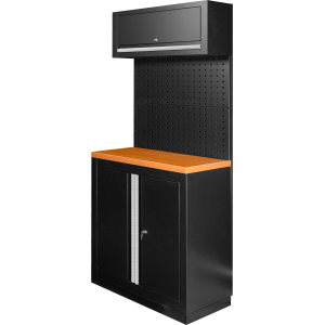 SET DI MOBILI MODULARI (7 PEZZI) - ARGENTO
