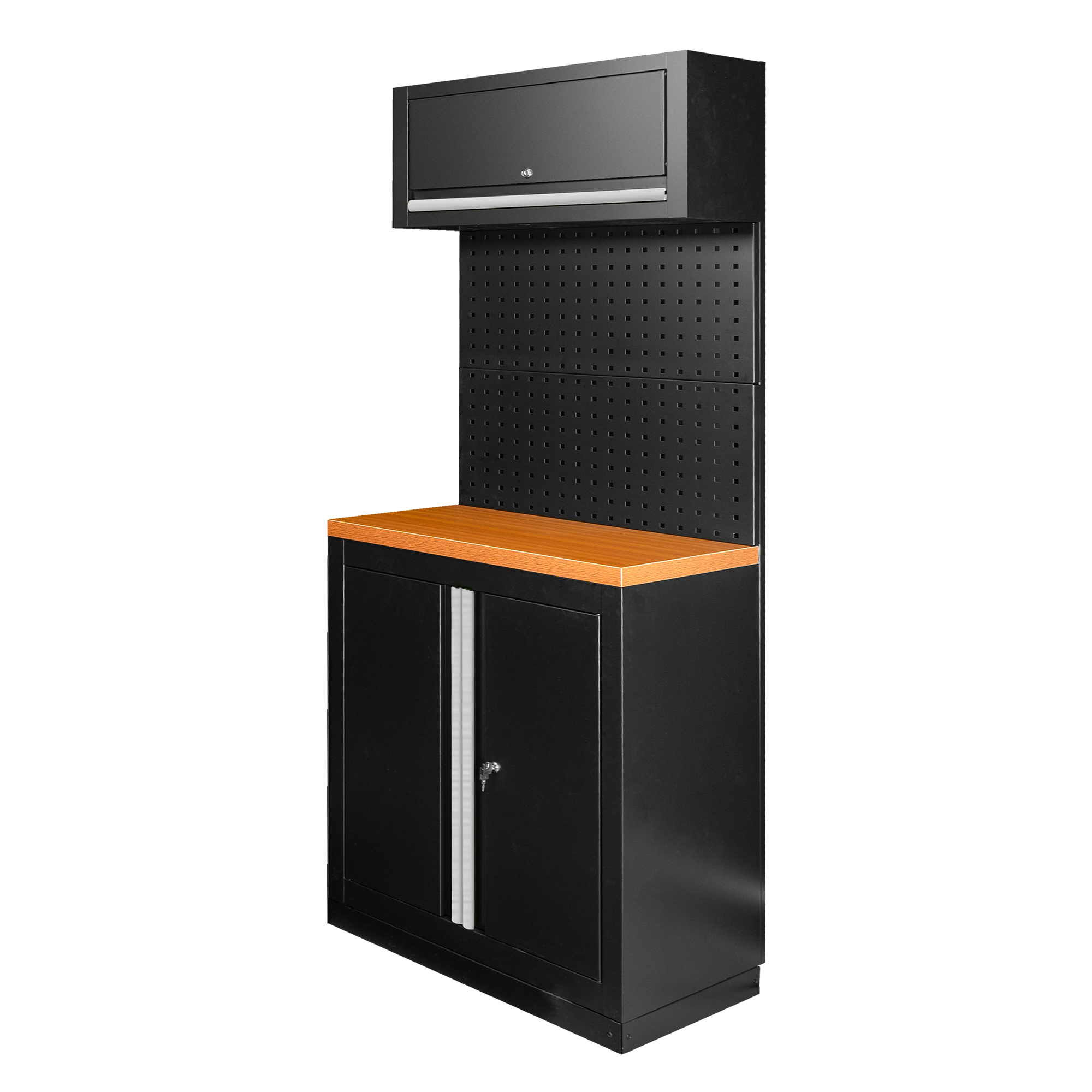 SET DI MOBILI MODULARI (7 PEZZI) - ARGENTO