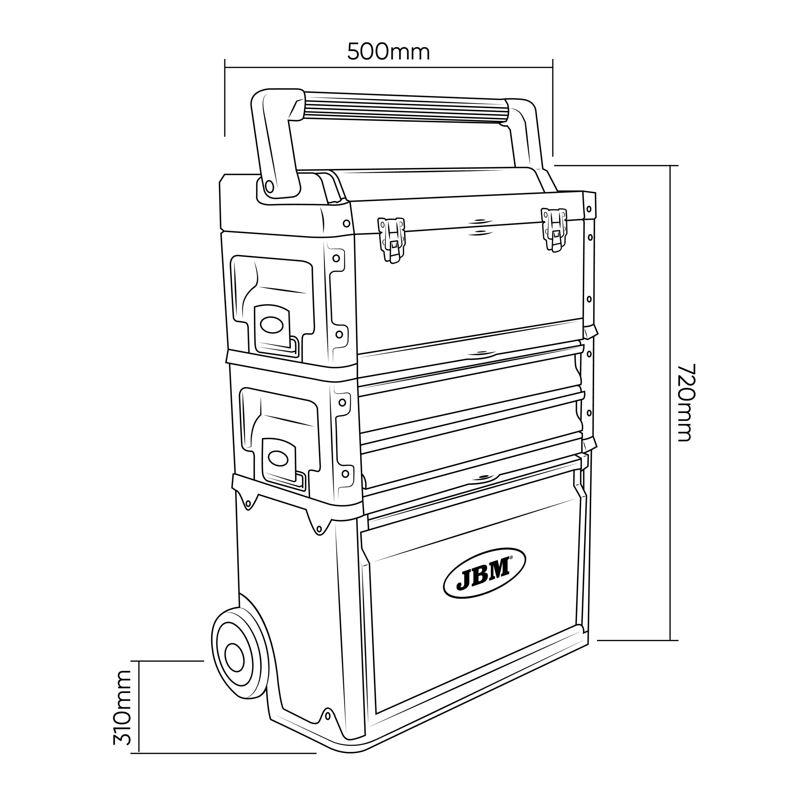 TROLLEY MODULARE - CON UTENSILI - immagine 5