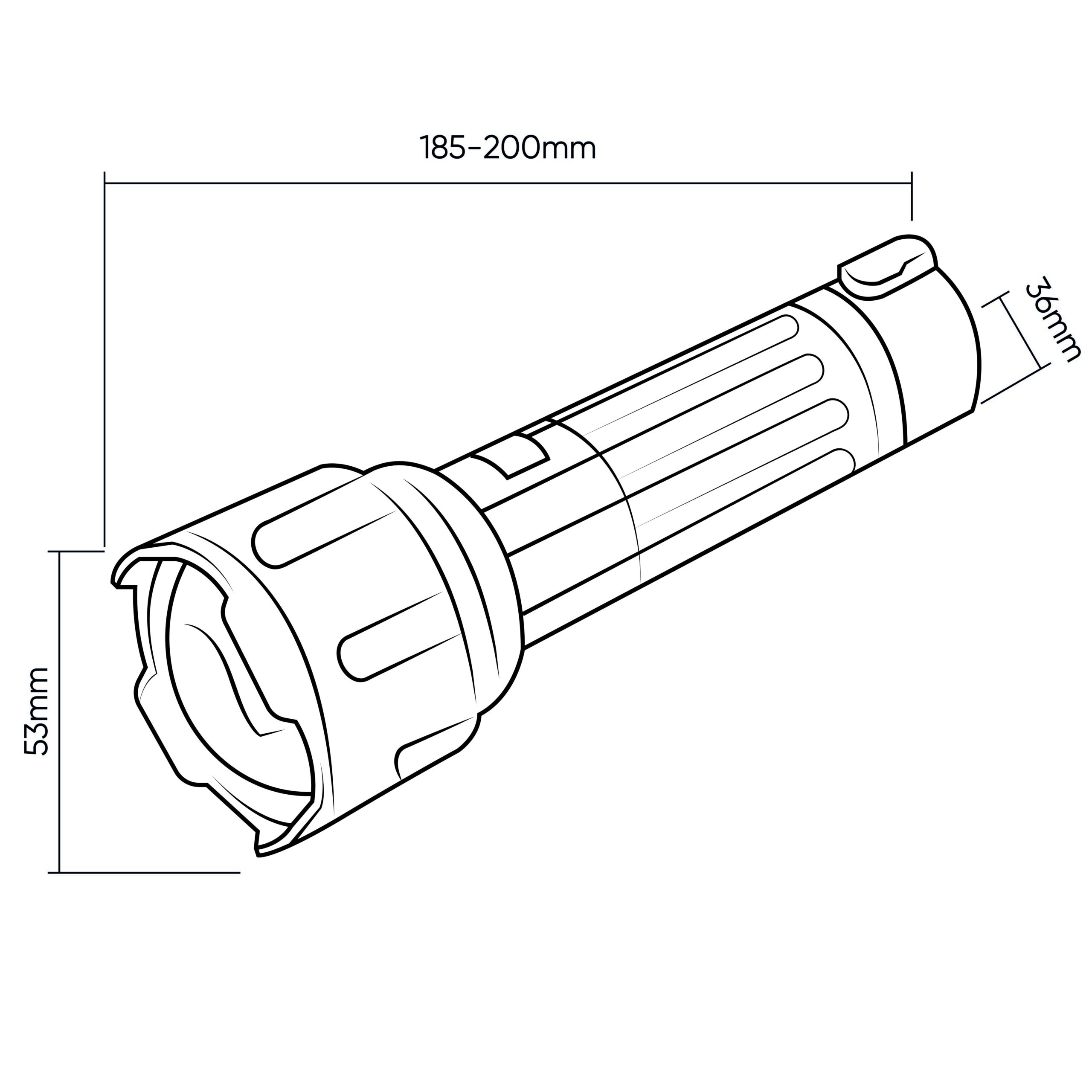 TORCIA LED MULTIFUNZIONE 800LM - immagine 5