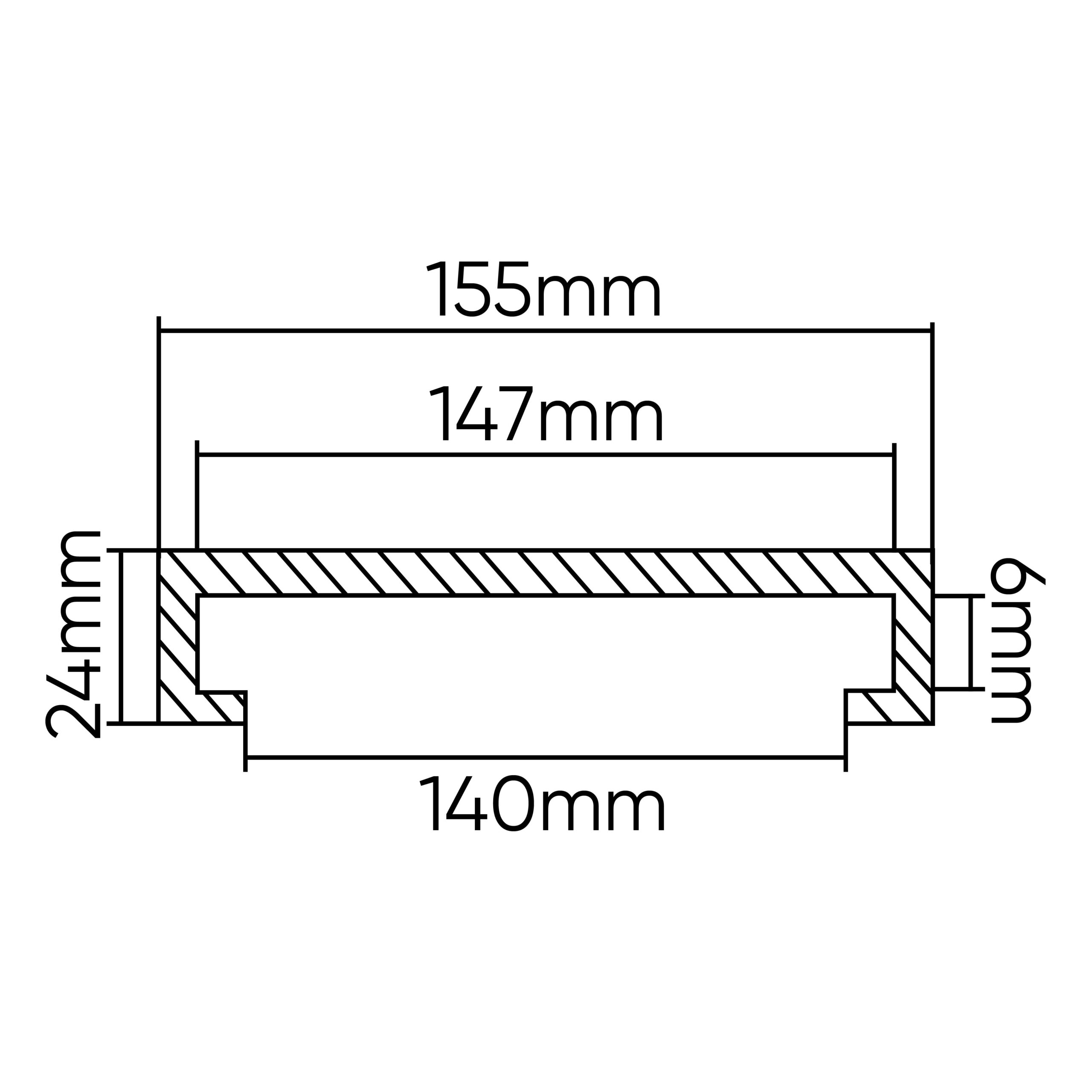 TAMPONE IN GOMMA PER PONTE SOLLEVATORE ISTOBAL/VELYEN 155MM