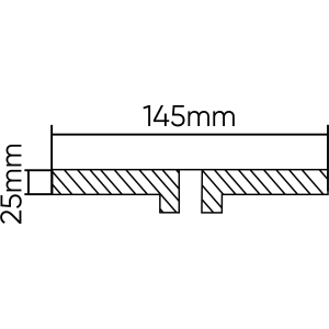 TAMPONE IN GOMMA PER PONTE SOLLEVATORE OMCN 145MM