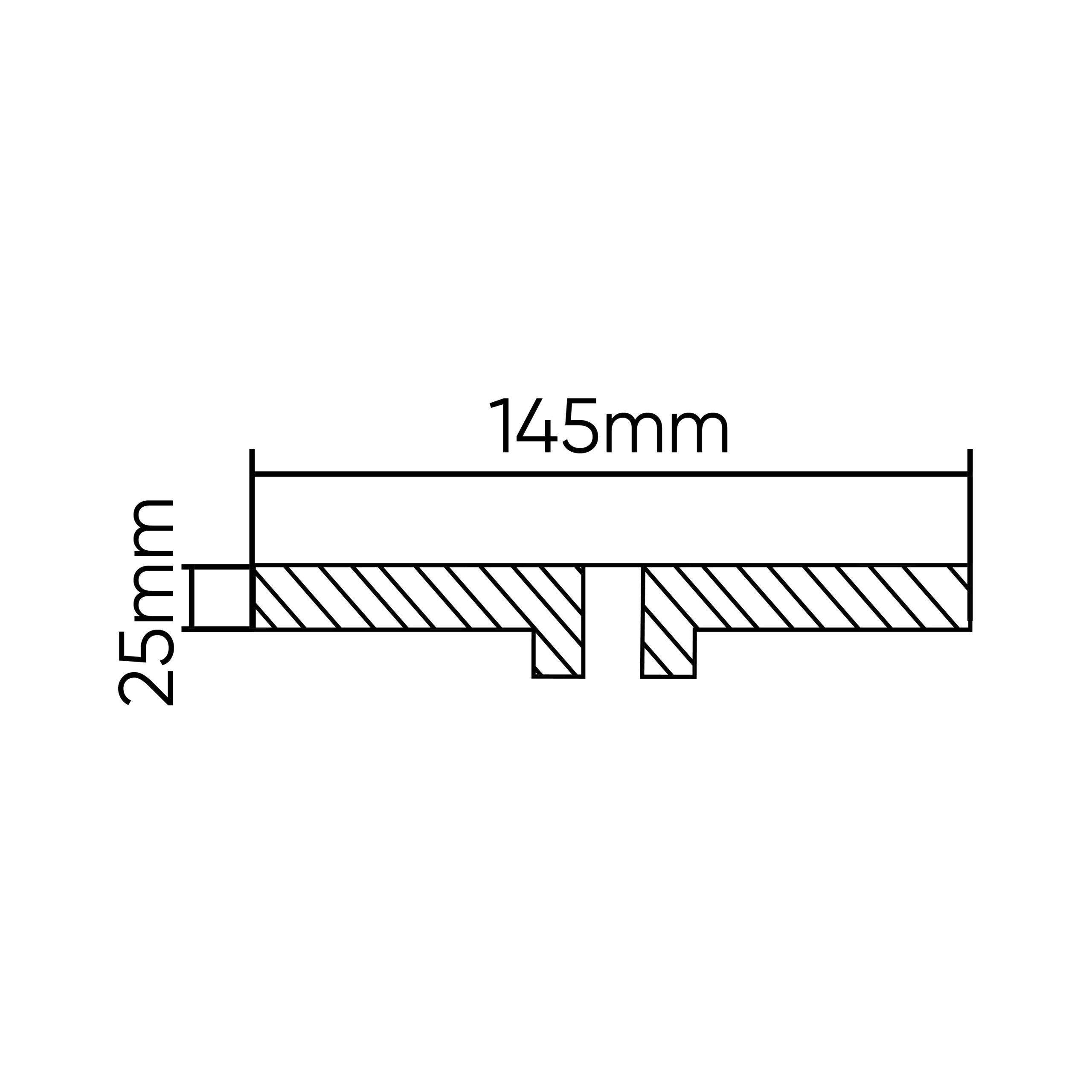 TAMPONE IN GOMMA PER PONTE SOLLEVATORE OMCN 145MM