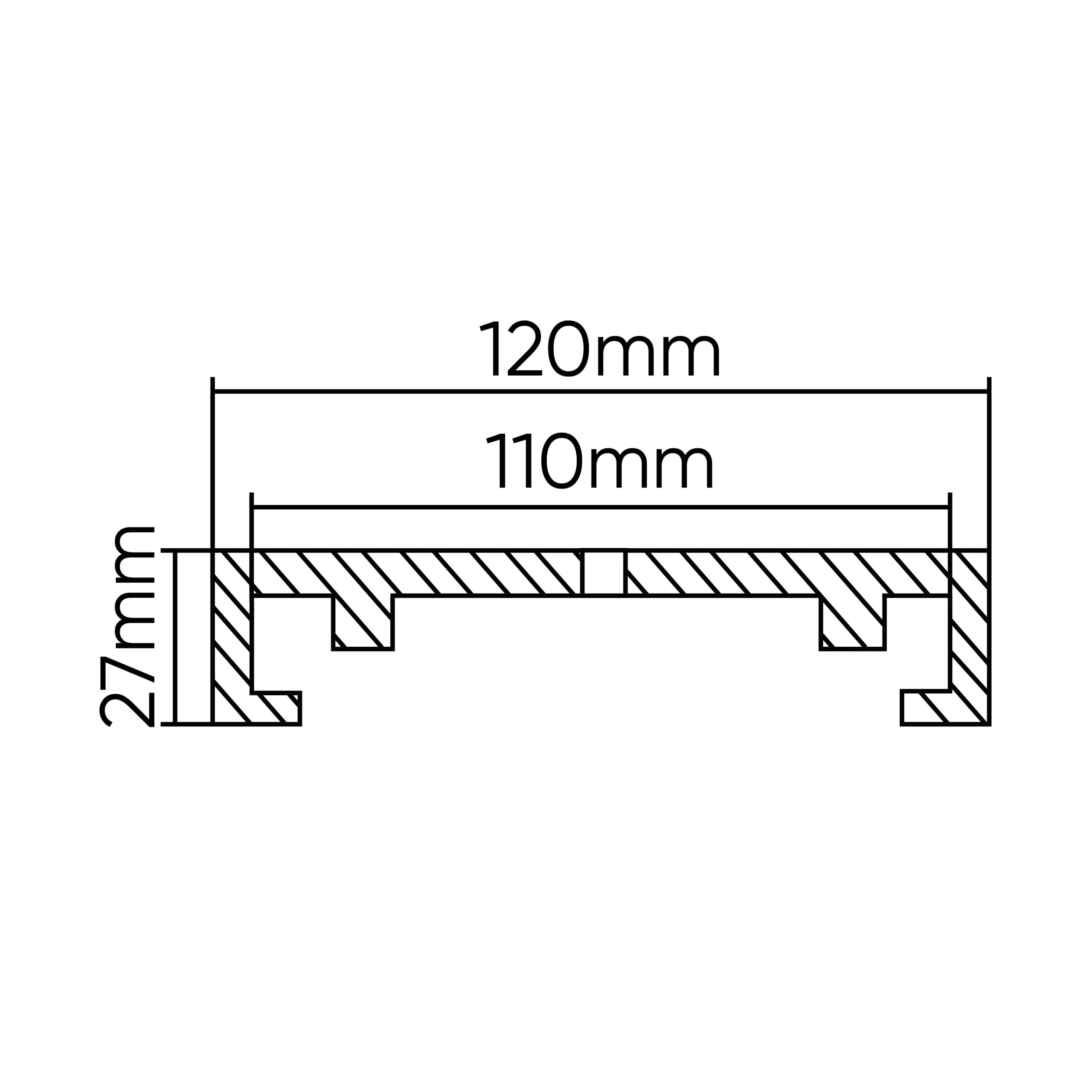 TAMPONE IN GOMMA PER PONTE SOLLEVATORE RAVAGLIOLI 120MM