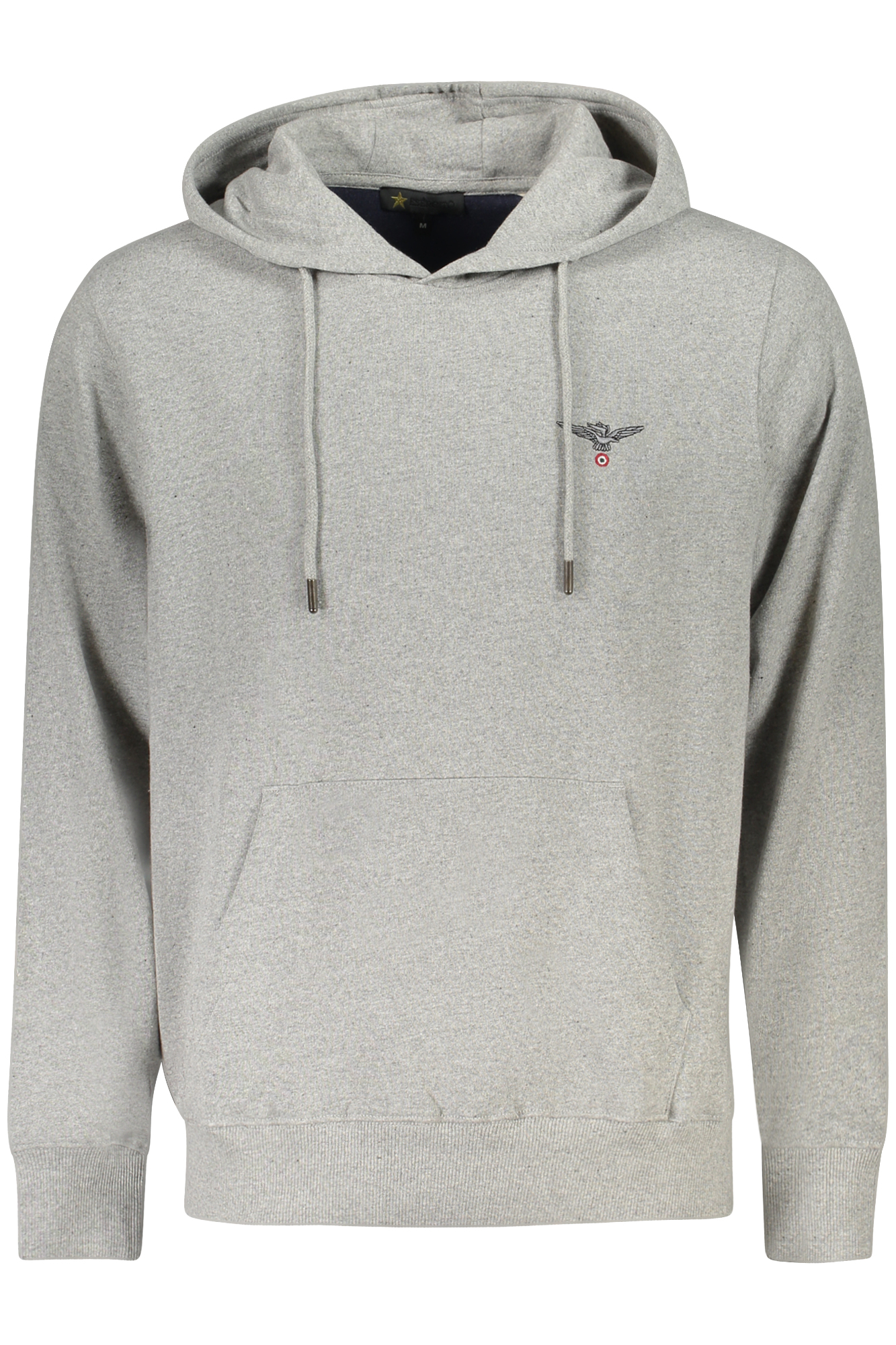 ACCADEMIA MILITARE FELPA CON ZIP UOMO - Grigio