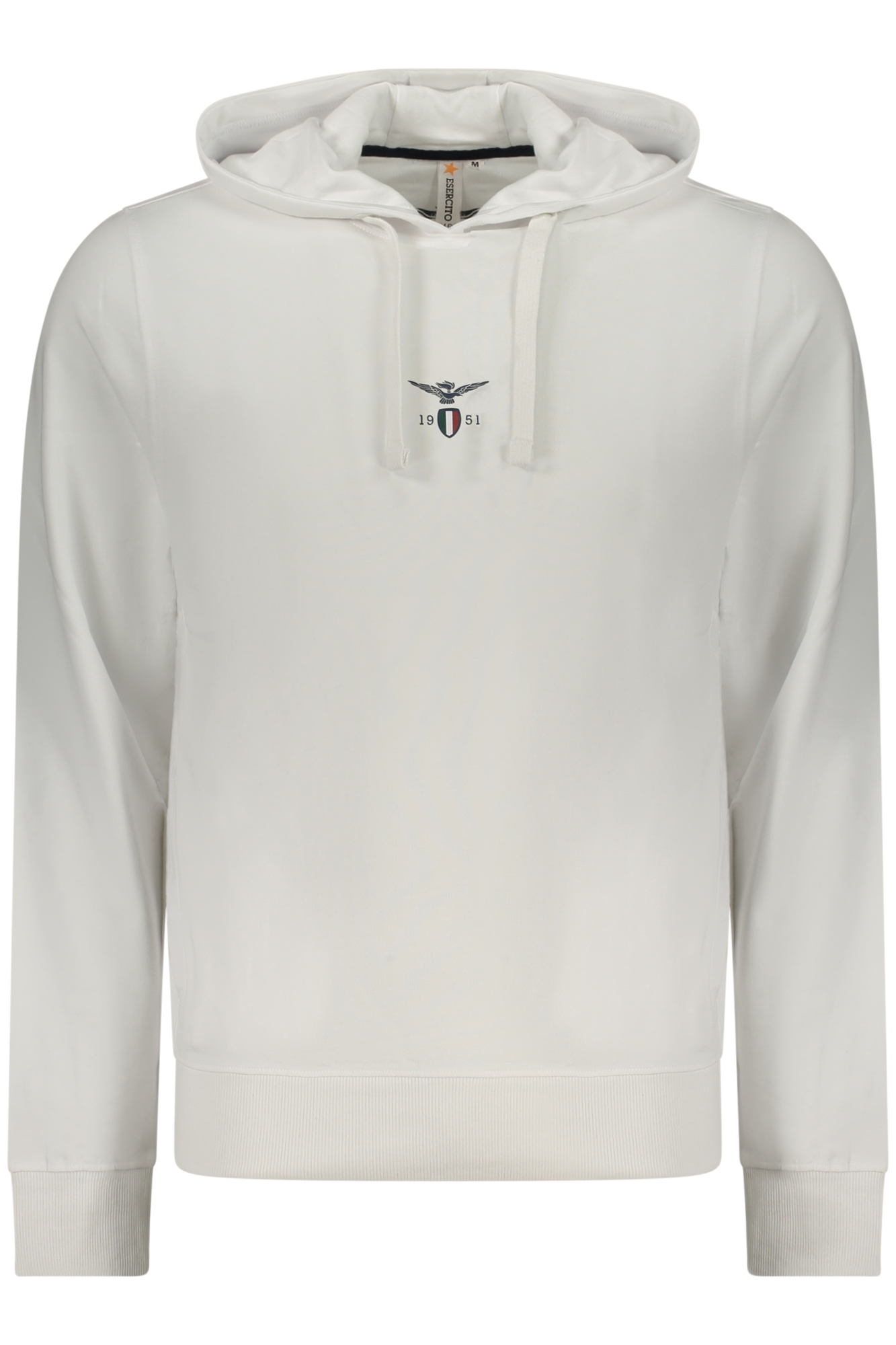 ACCADEMIA MILITARE FELPA SENZA ZIP UOMO - Bianco