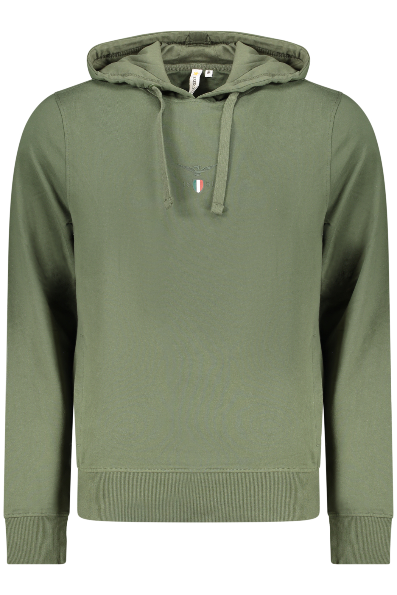 ACCADEMIA MILITARE FELPA SENZA ZIP UOMO - Verde