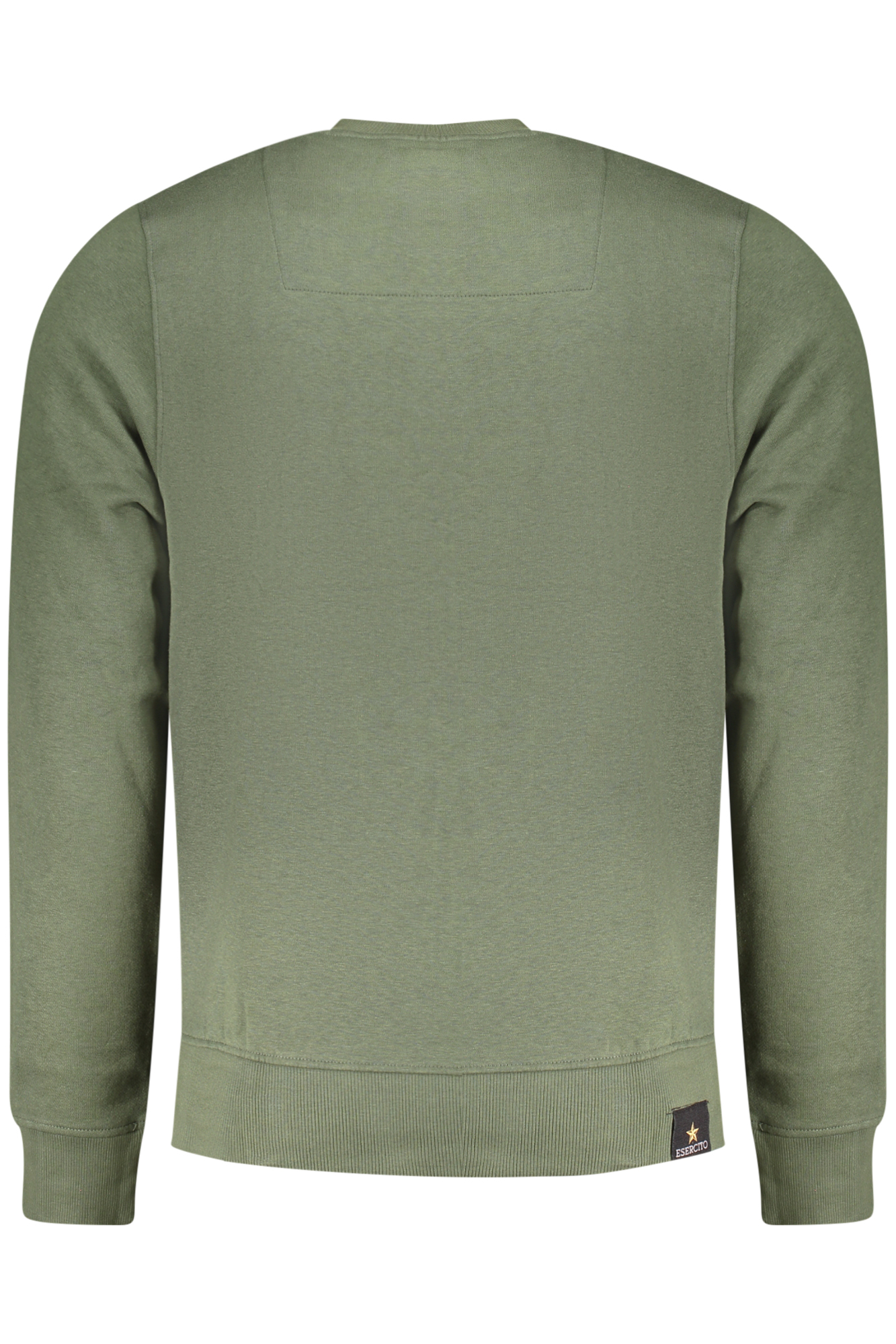 ACCADEMIA MILITARE FELPA SENZA ZIP UOMO - Verde - immagine 2