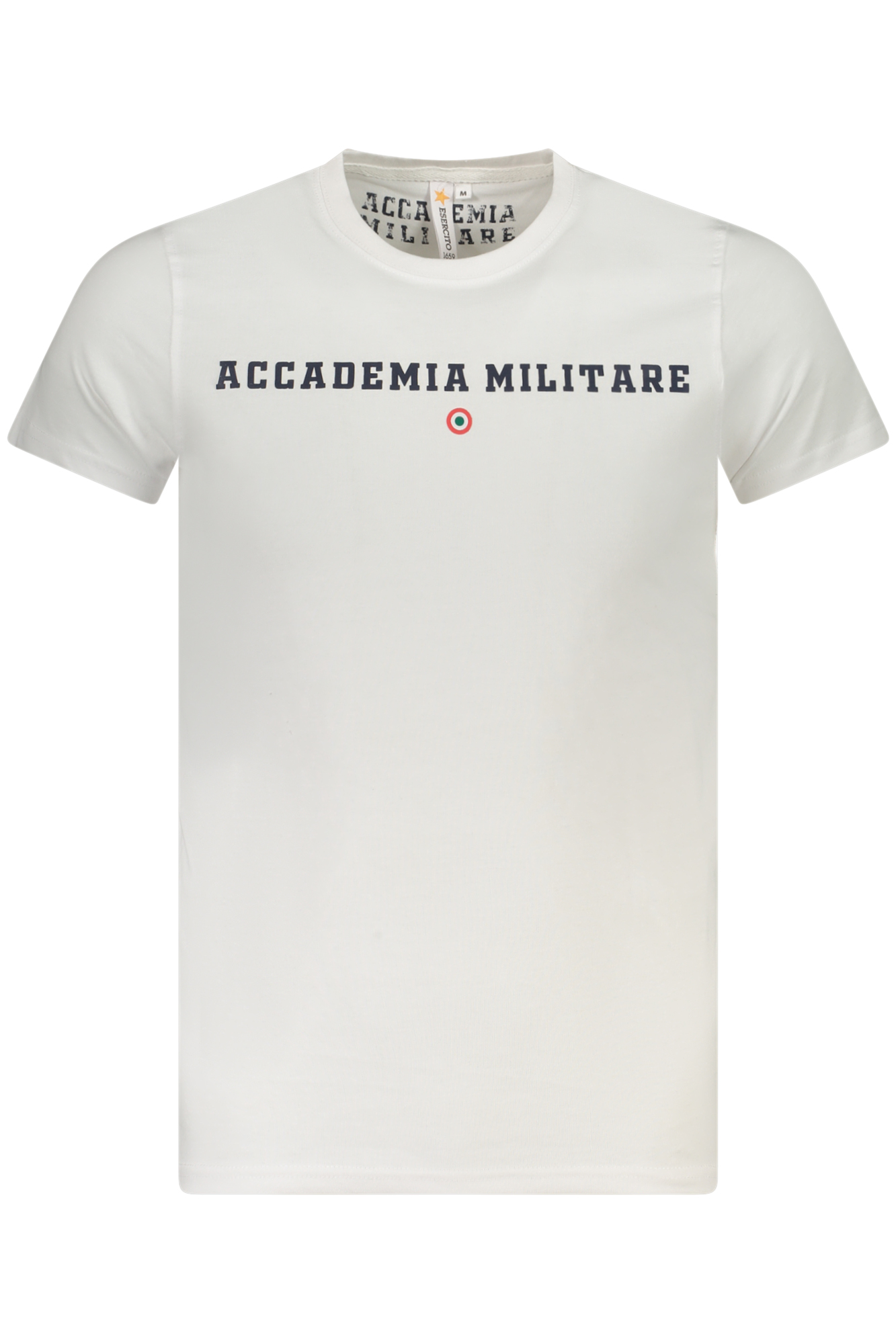 ACCADEMIA MILITARE T-SHIRT MANICHE CORTE UOMO - Bianco