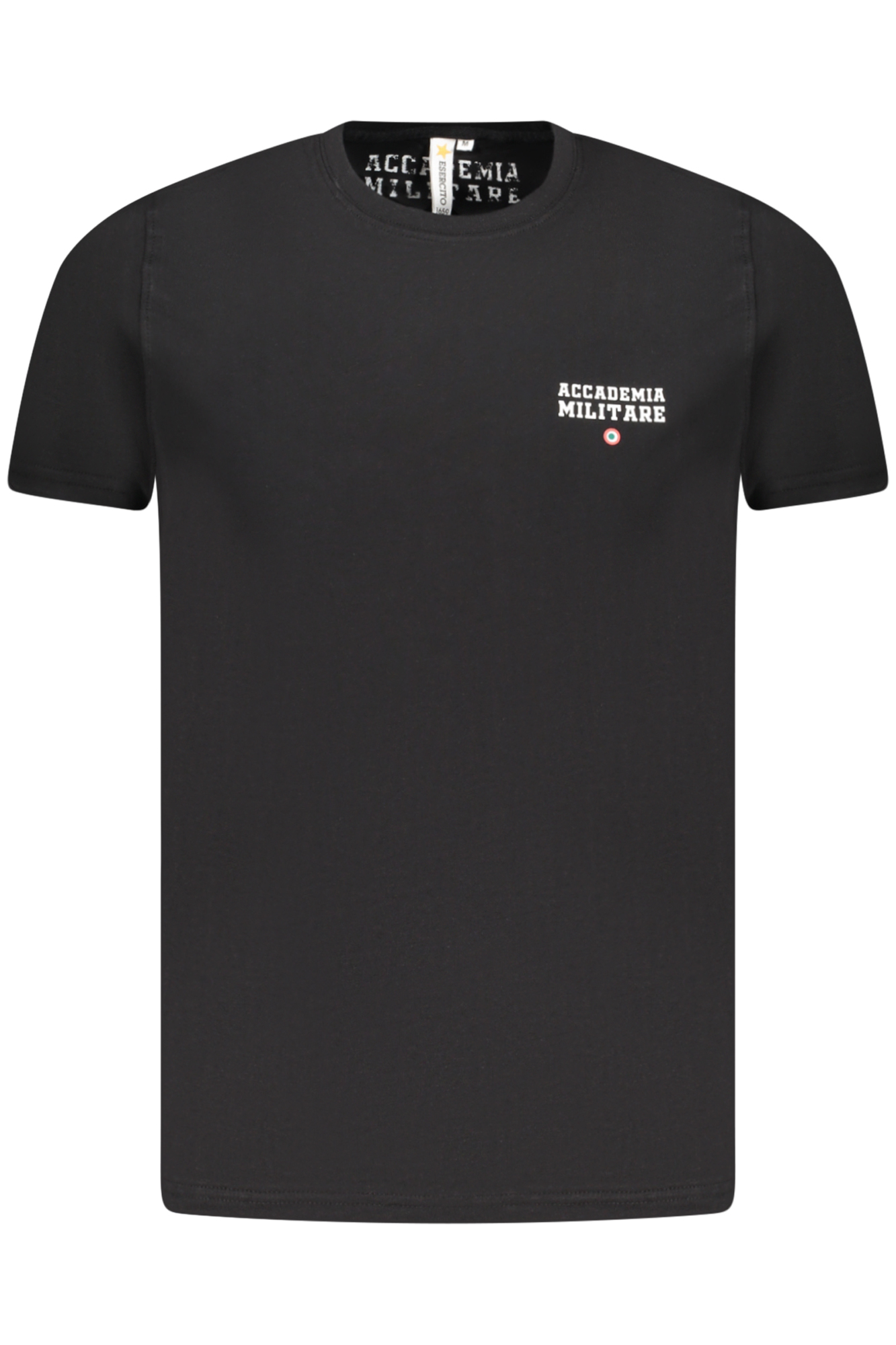 ACCADEMIA MILITARE T-SHIRT MANICHE CORTE UOMO - Nero