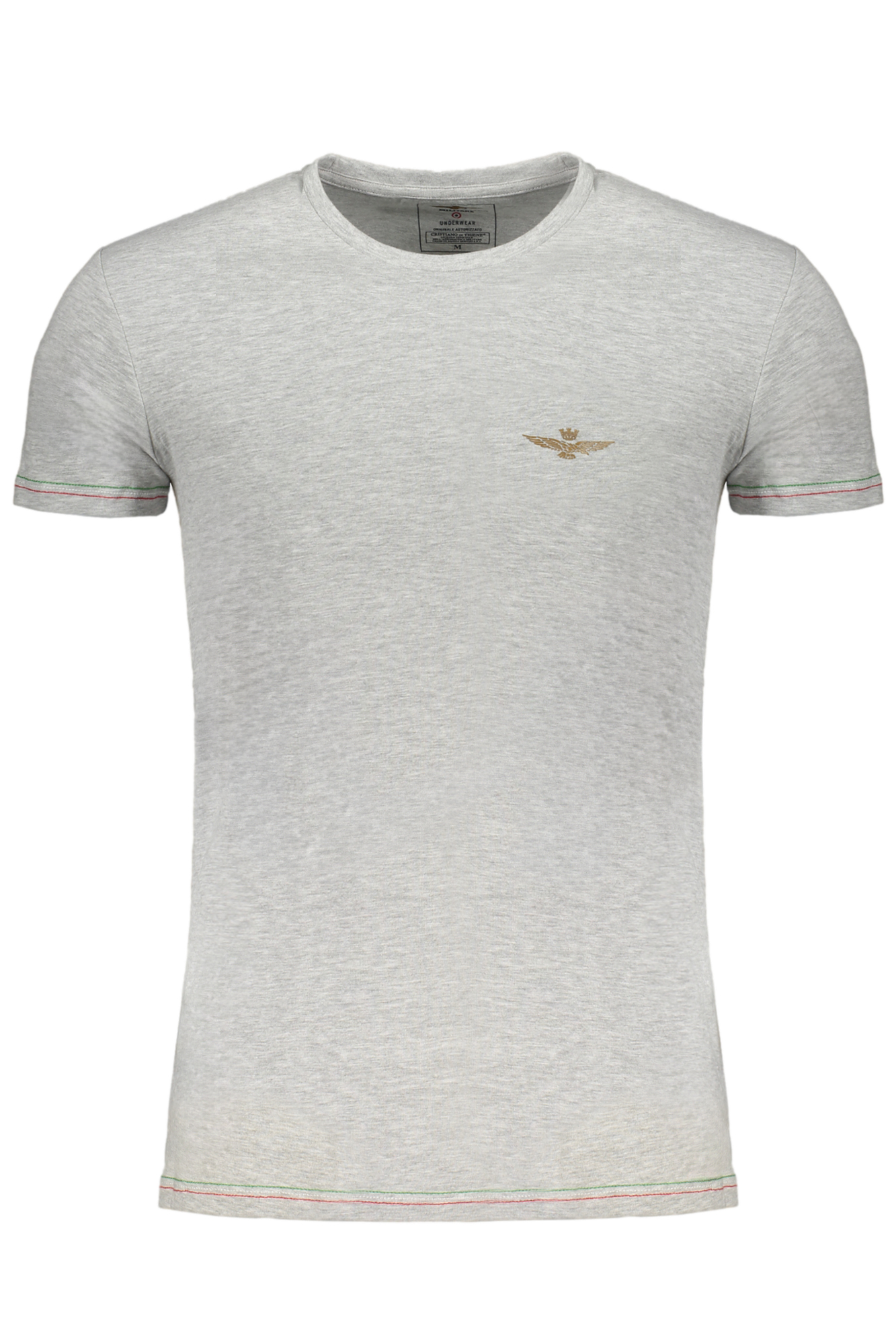 AERONAUTICA MILITARE T-SHIRT MANICHE CORTE UOMO - Grigio