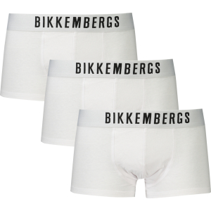 BIKKEMBERGS BOXER UOMO - Bianco