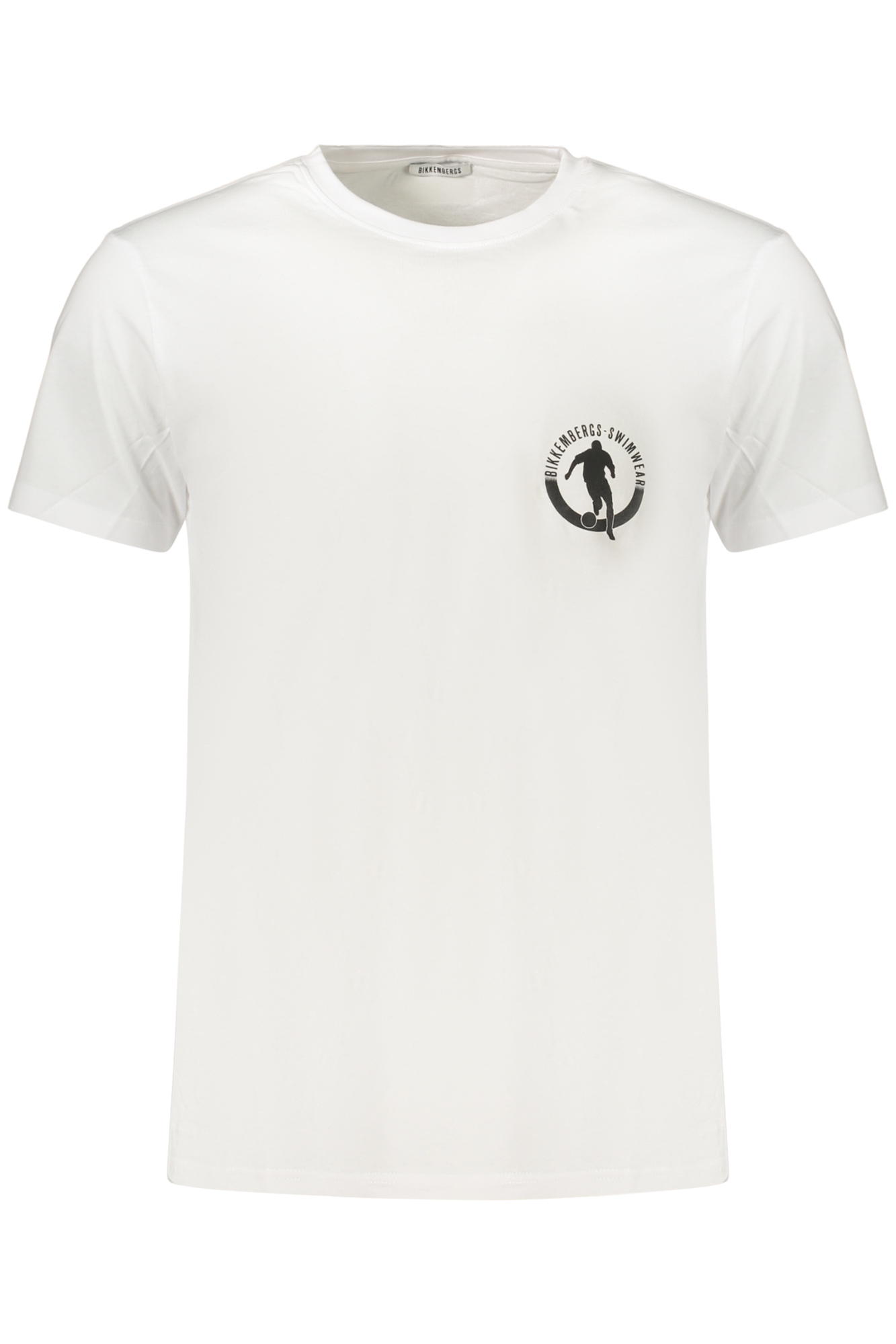 BIKKEMBERGS T-SHIRT MANICHE CORTE UOMO - Bianco