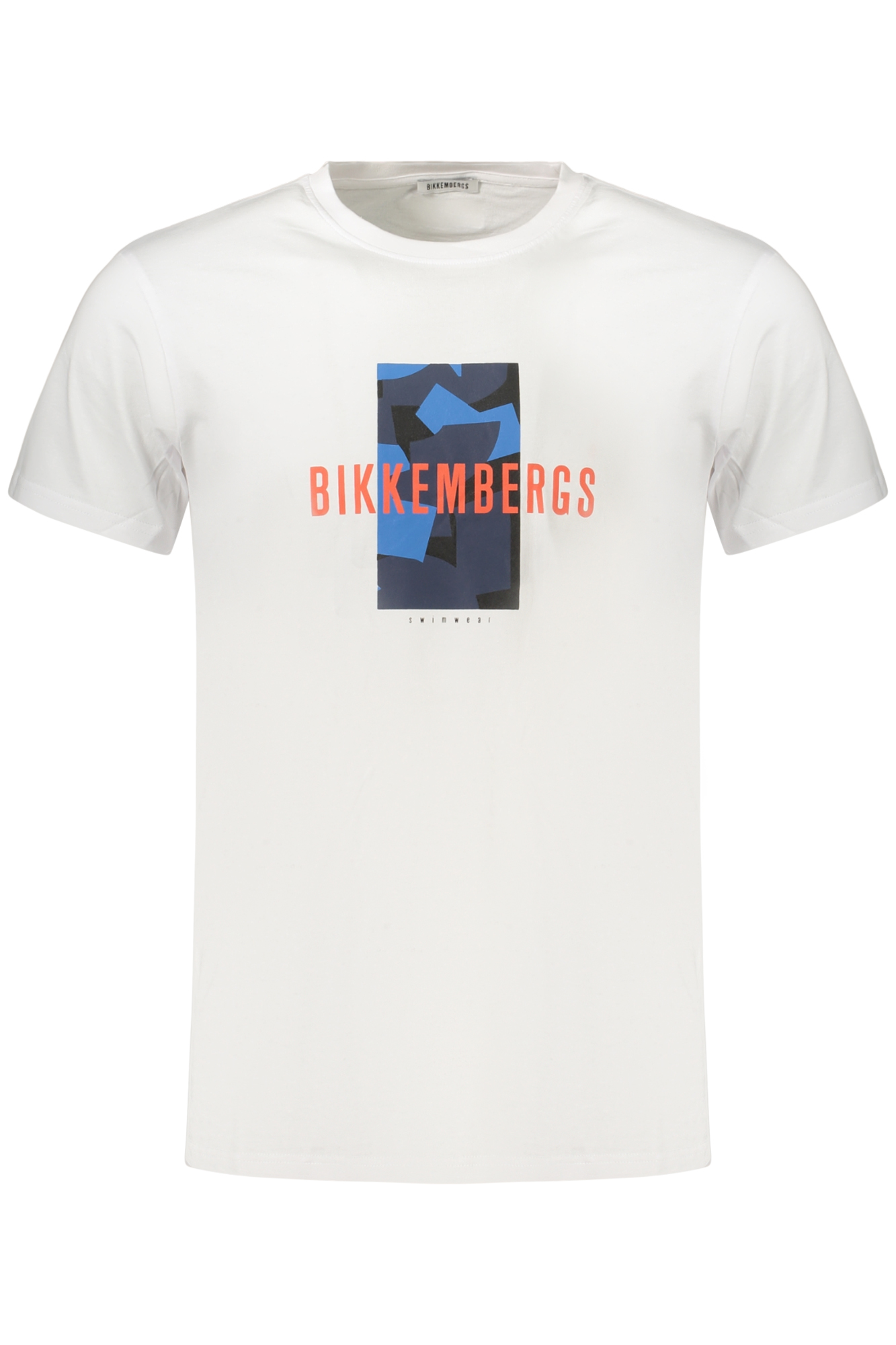 BIKKEMBERGS T-SHIRT MANICHE CORTE UOMO - Bianco