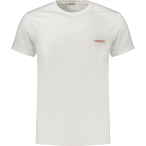 BIKKEMBERGS T-SHIRT MANICHE CORTE UOMO - Bianco