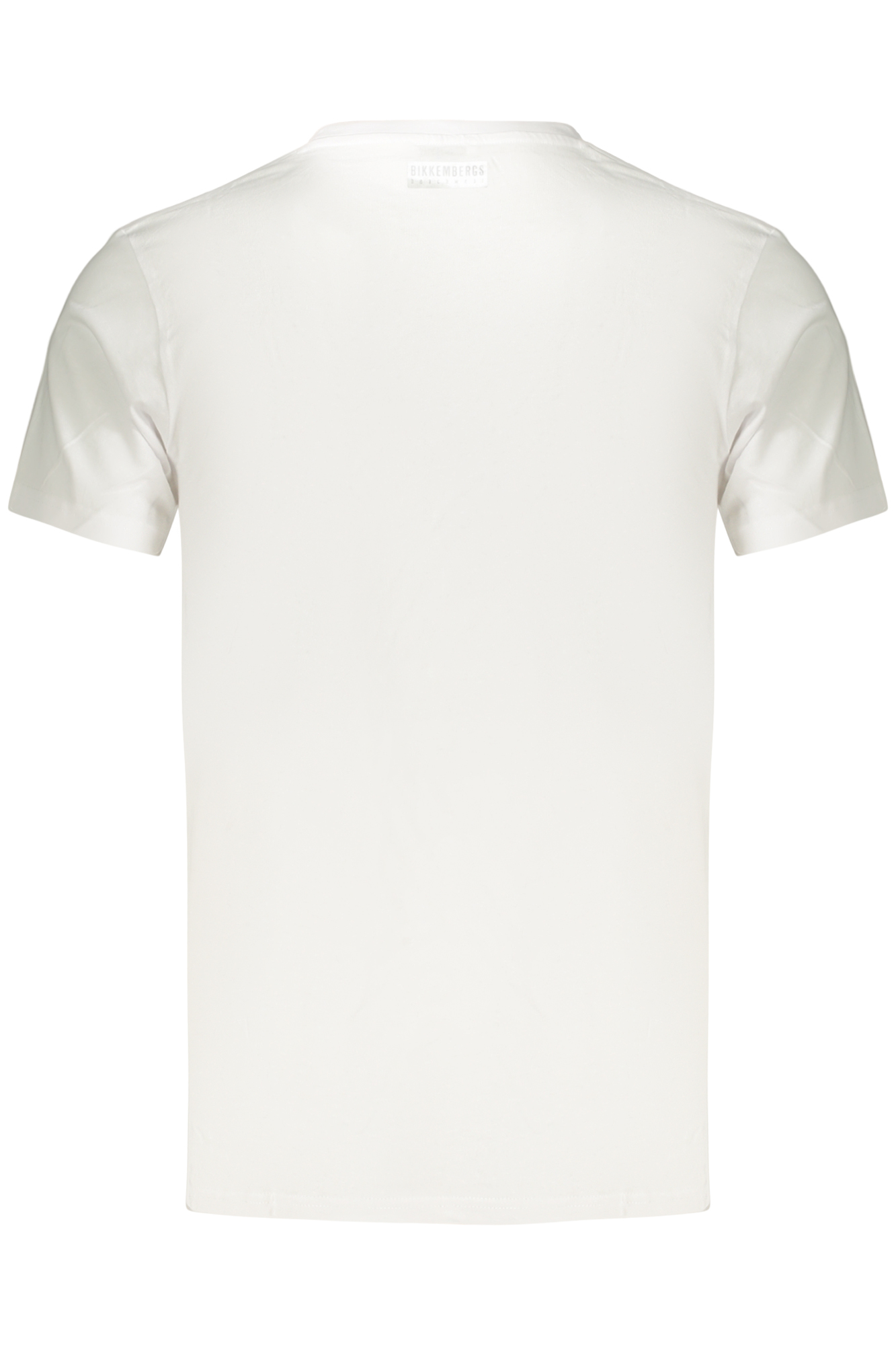 BIKKEMBERGS T-SHIRT MANICHE CORTE UOMO - Bianco - immagine 2