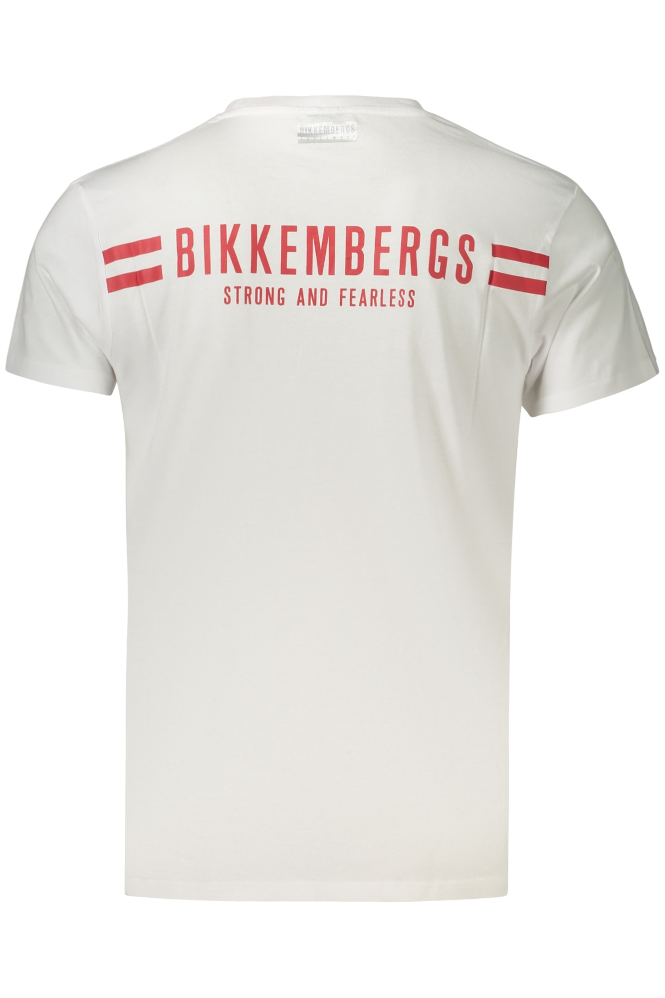BIKKEMBERGS T-SHIRT MANICHE CORTE UOMO - Bianco - immagine 2