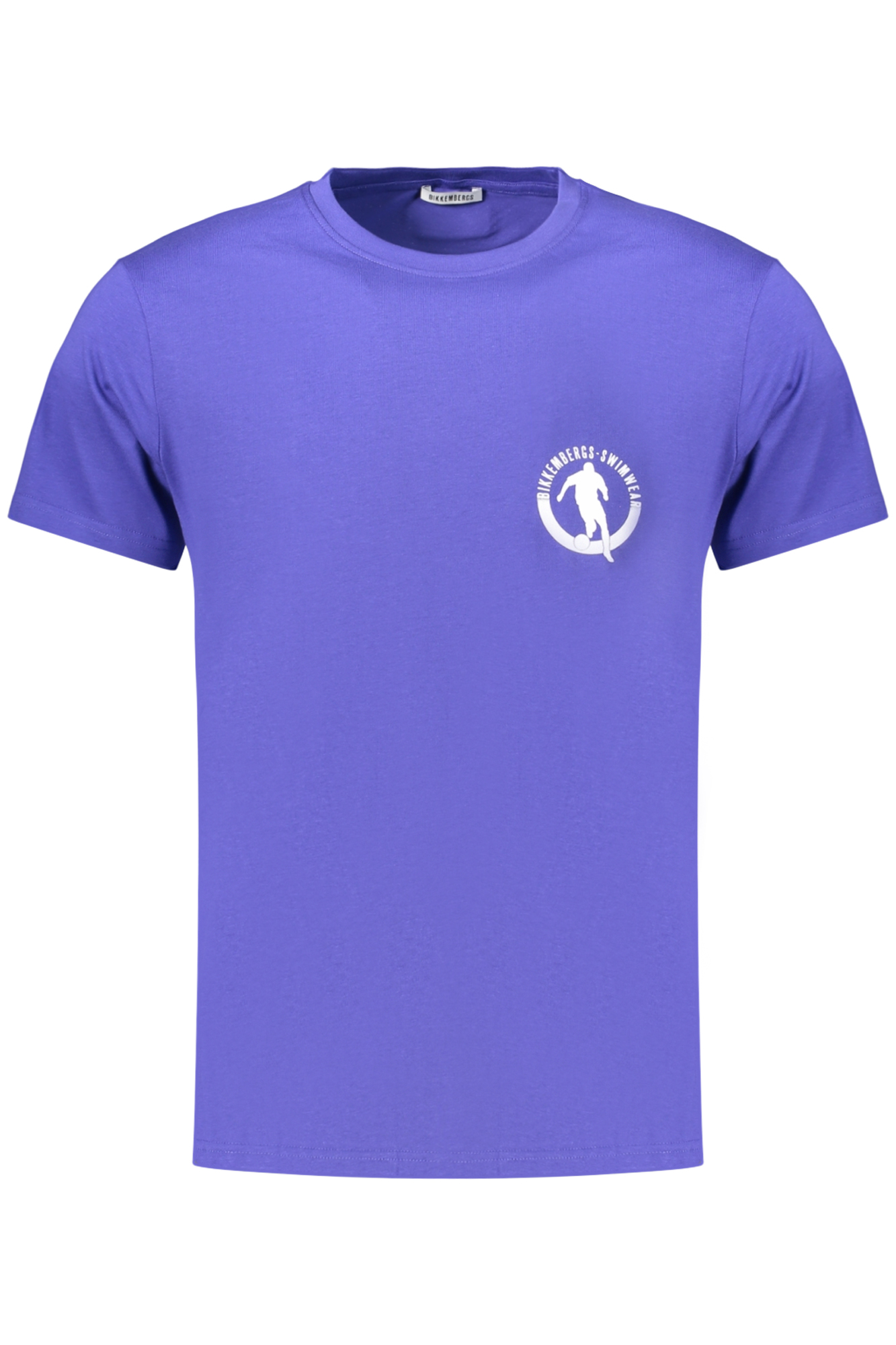 BIKKEMBERGS T-SHIRT MANICHE CORTE UOMO - Blu