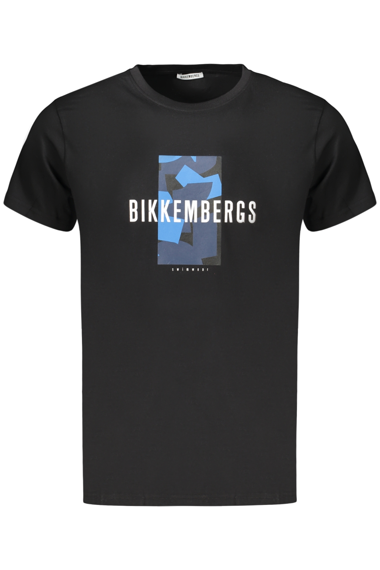 BIKKEMBERGS T-SHIRT MANICHE CORTE UOMO - Nero