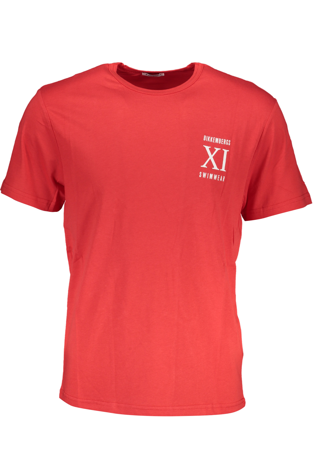 BIKKEMBERGS T-SHIRT MANICHE CORTE UOMO - Rosso