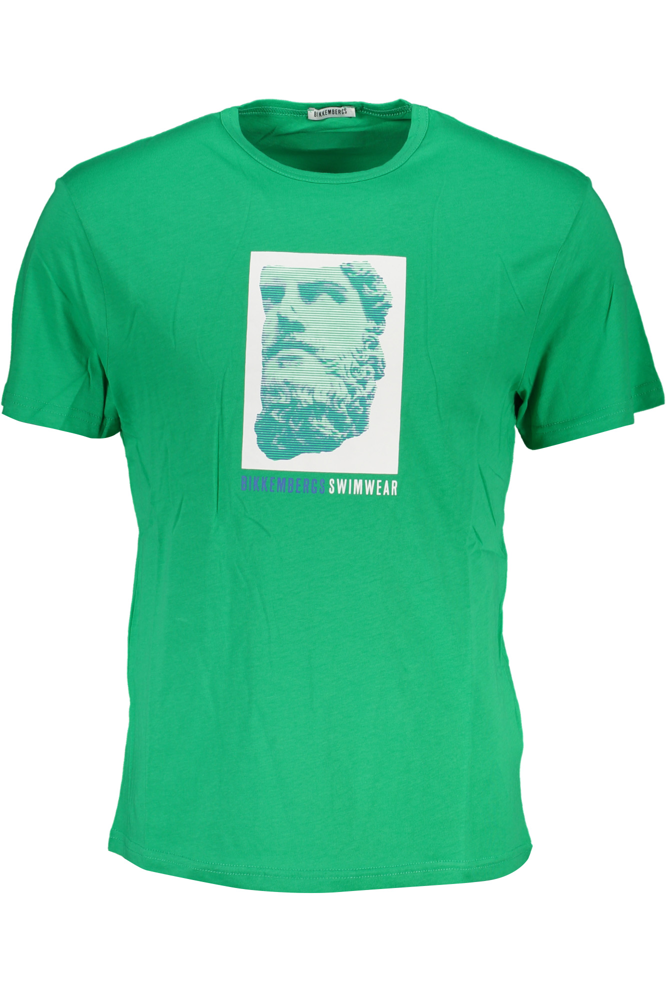 BIKKEMBERGS T-SHIRT MANICHE CORTE UOMO - Verde