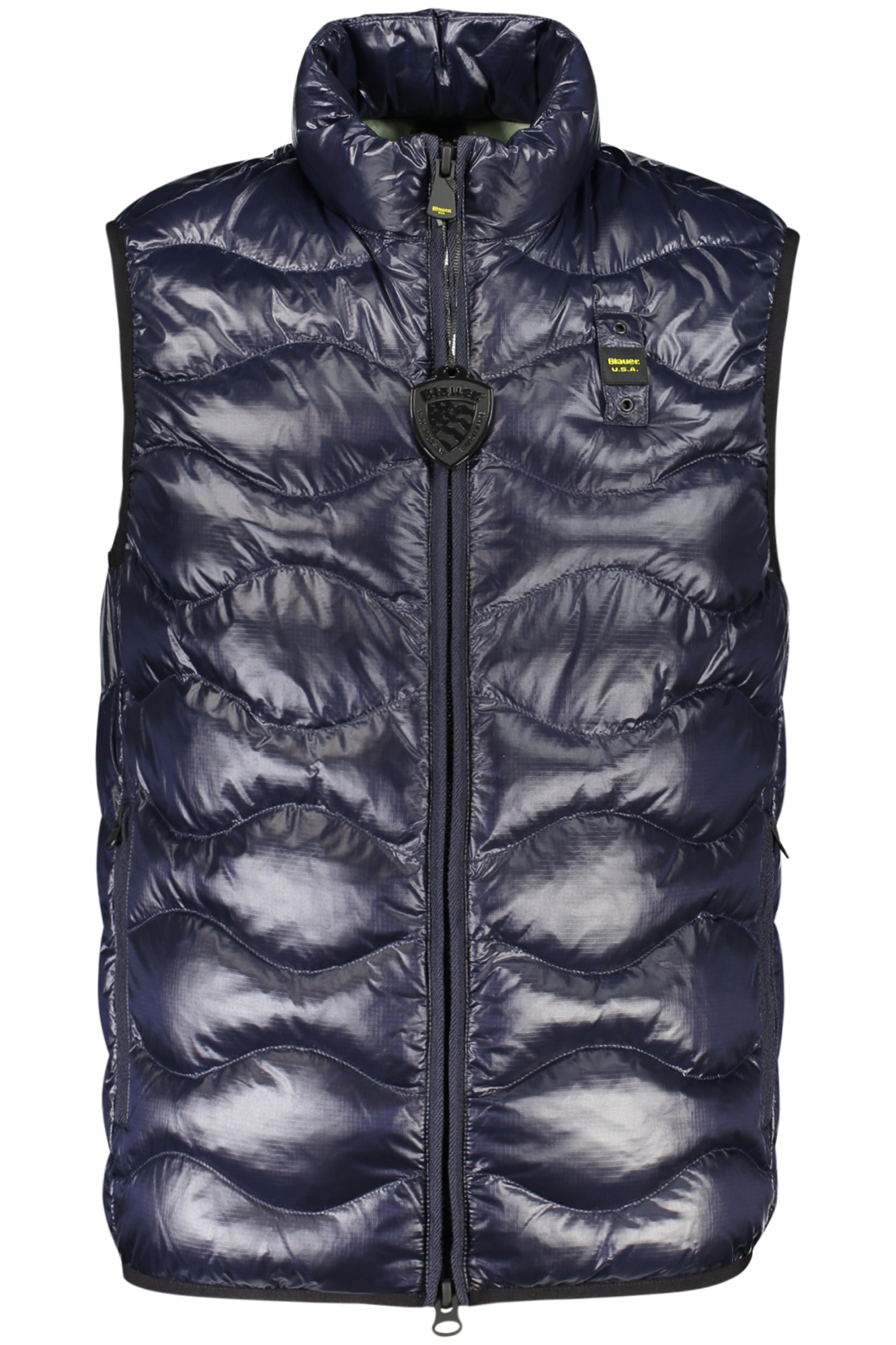 BLAUER APPAREL SMANICATO UOMO - Blu